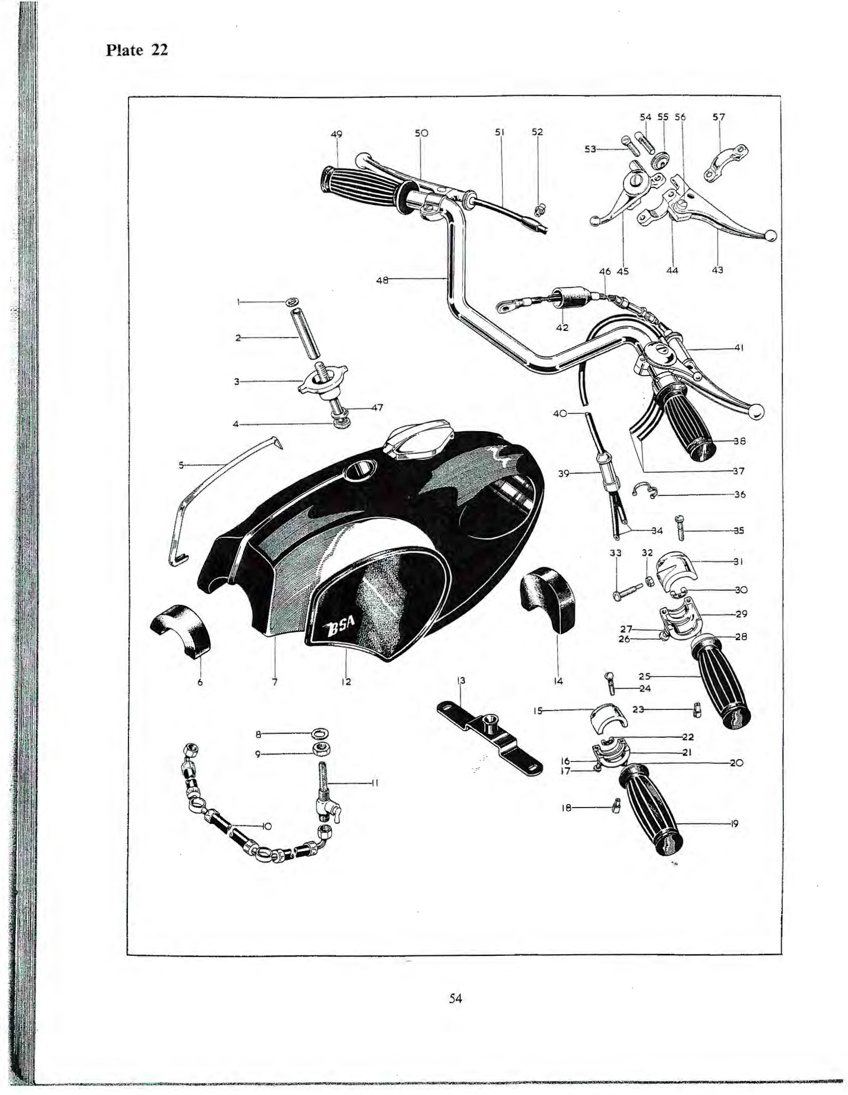 Front Brake And Air Lever Assembly (18/978)