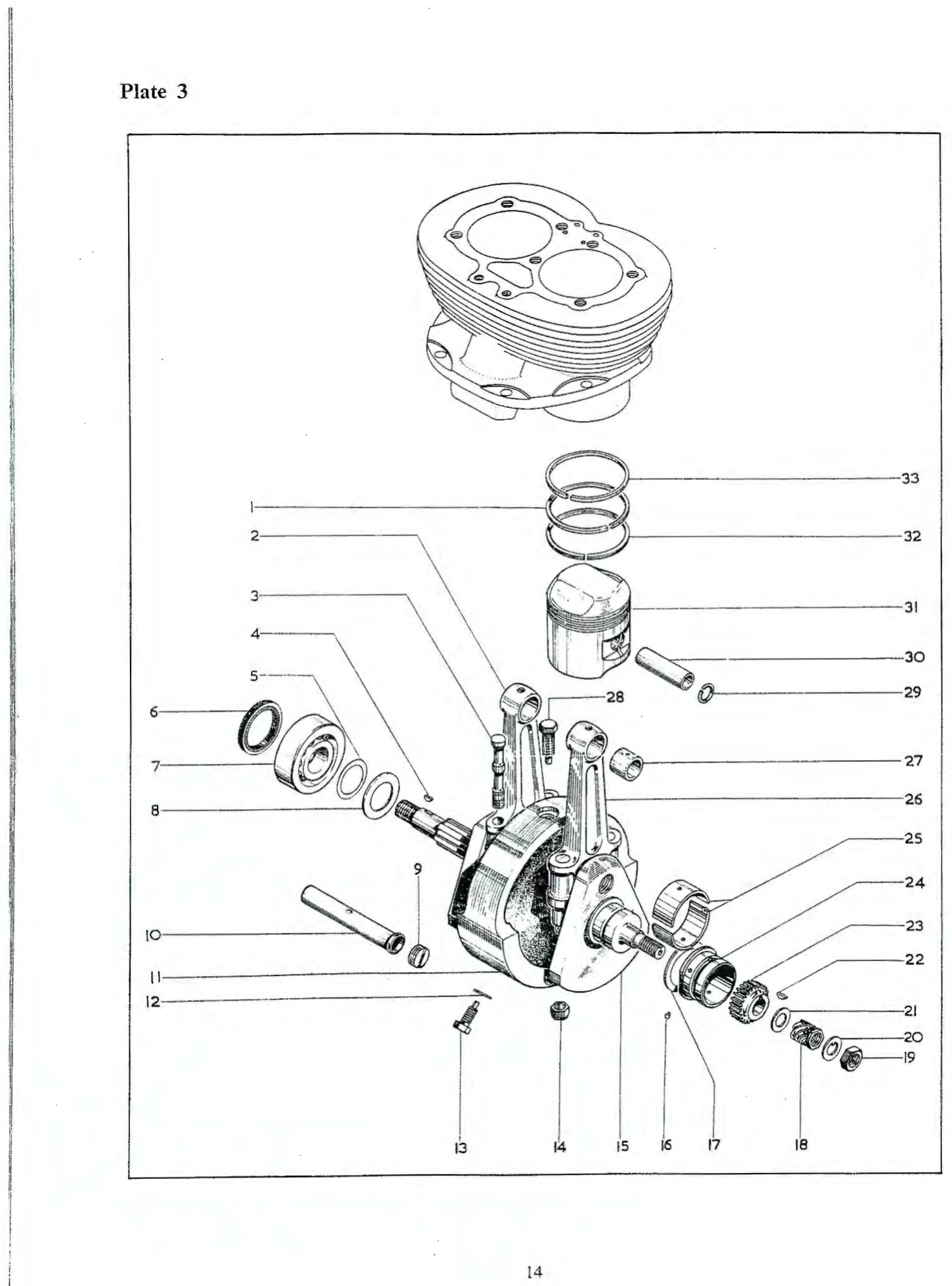 BSA Crankshaft