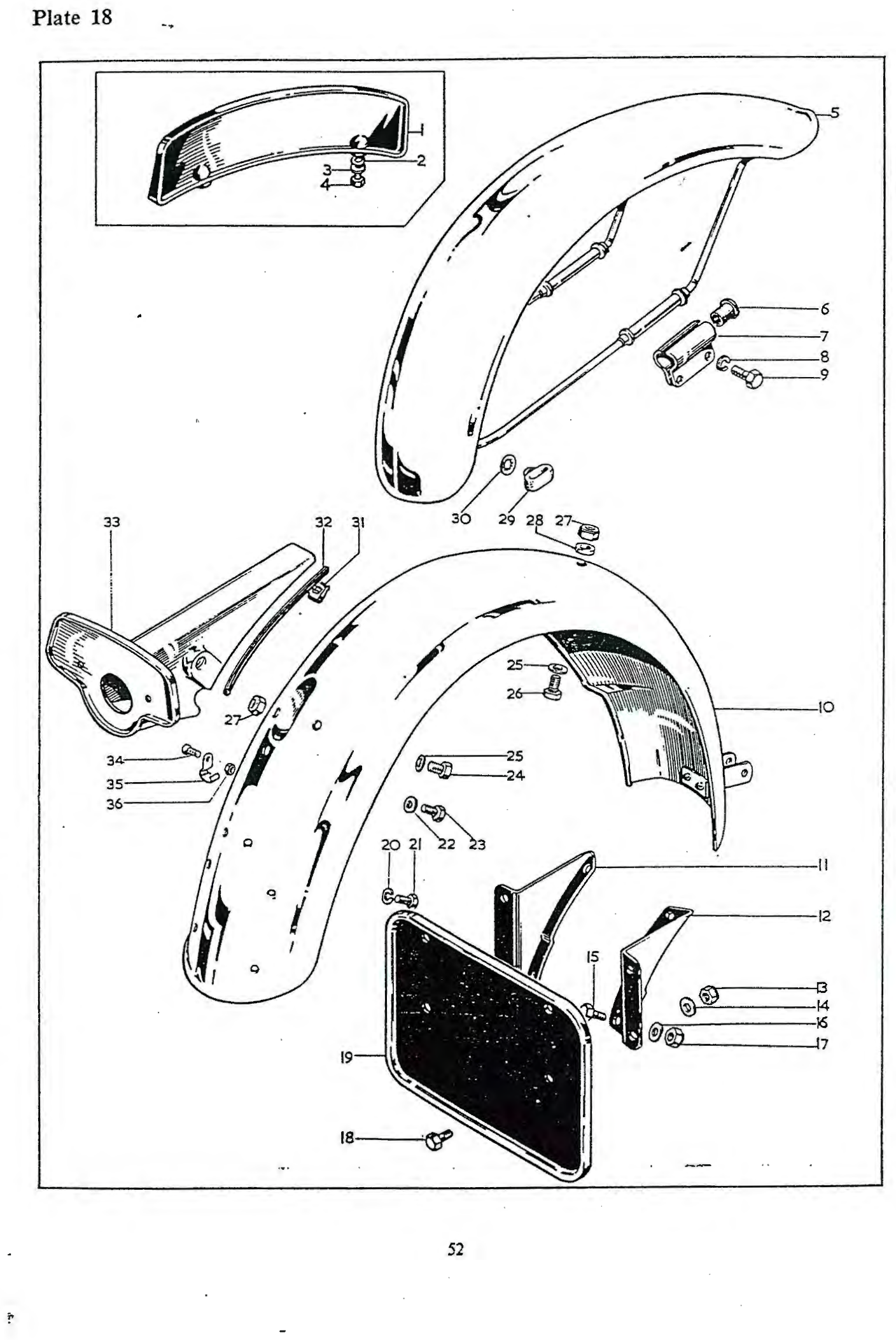 Rubber bush Stay to fork
