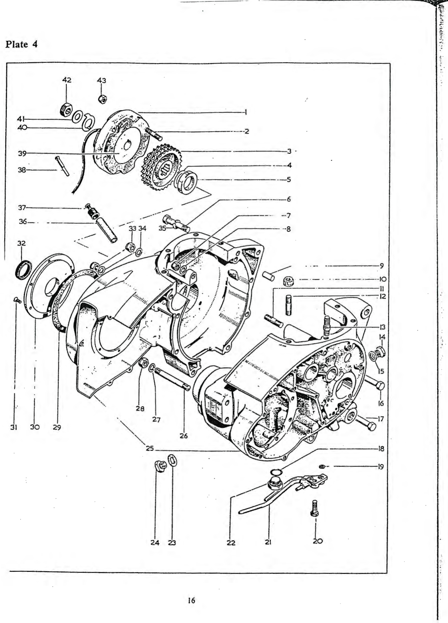 BSA Shim — engine sprocket (·015")