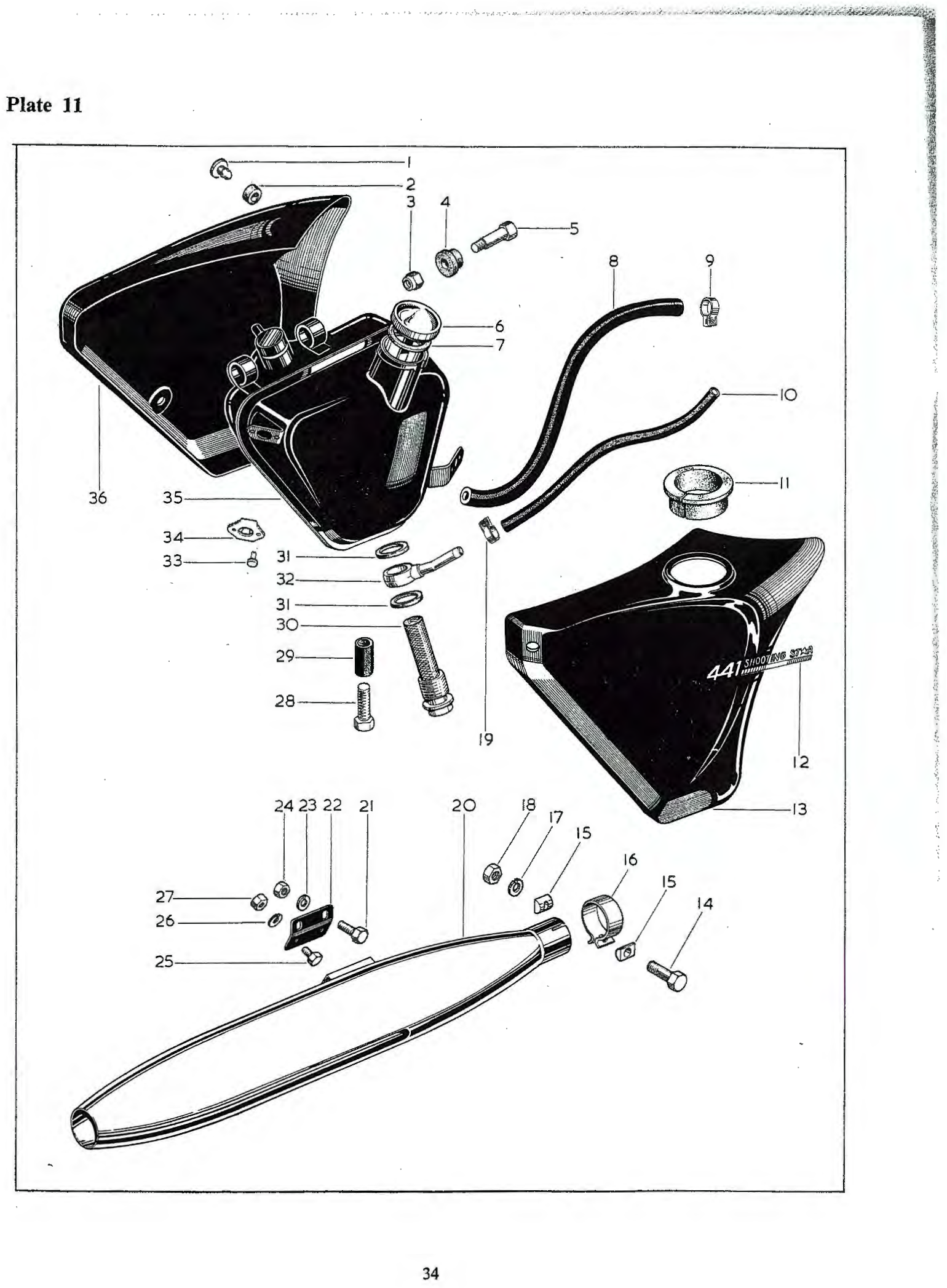 BSA Sidecover (left-hand)