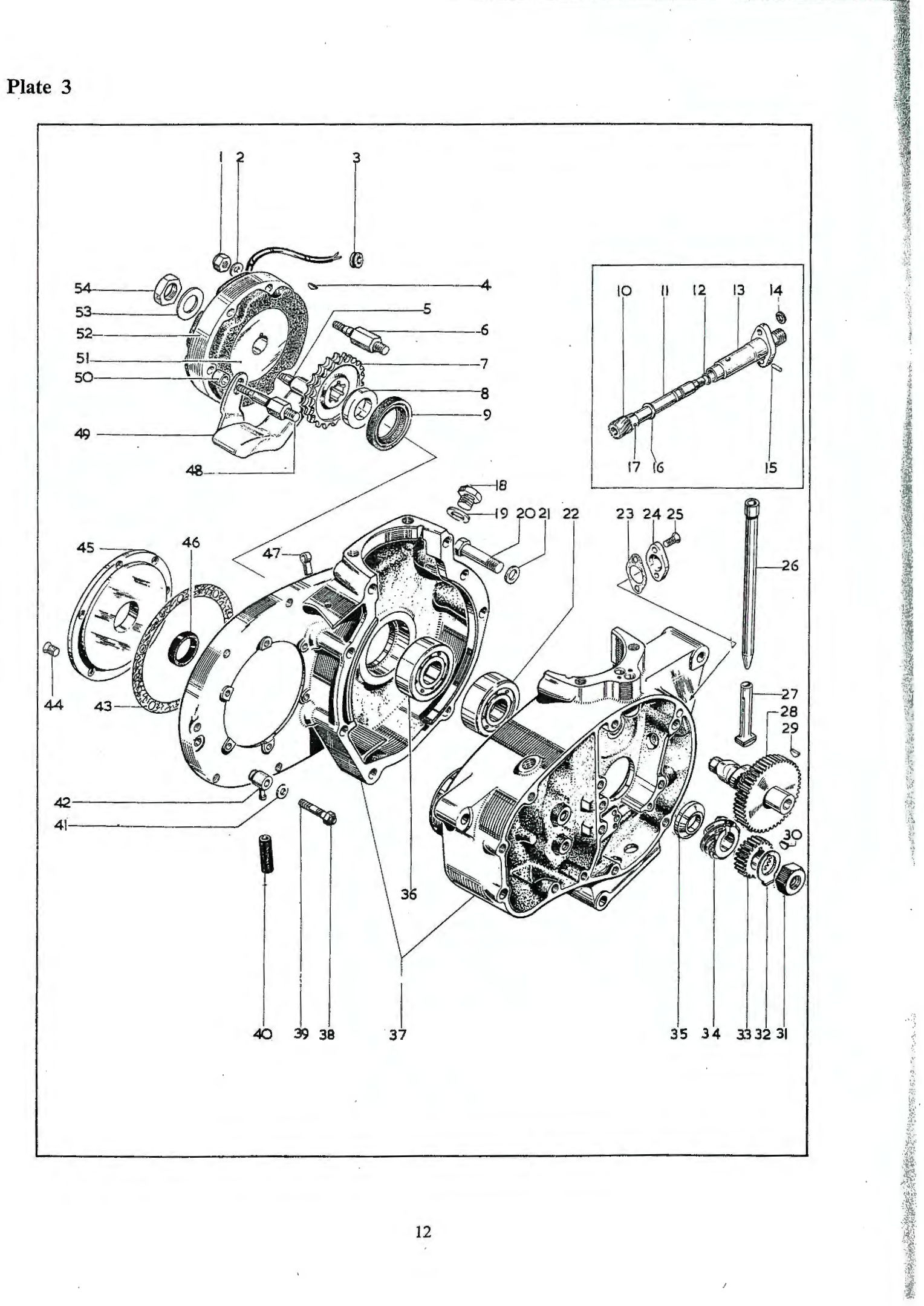 BSA Chain tensioner, primary