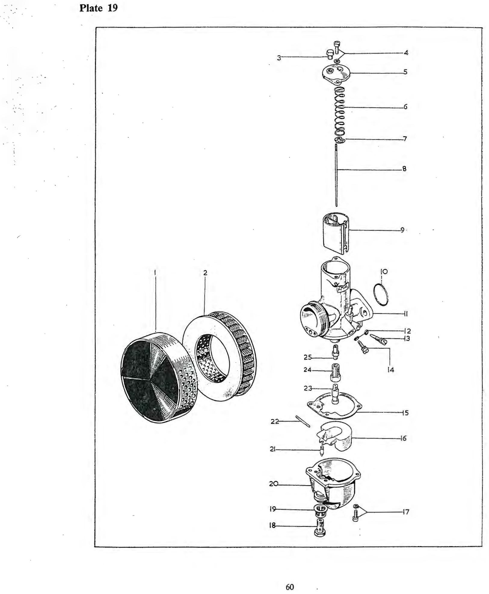 Main jet (240 c.c.)