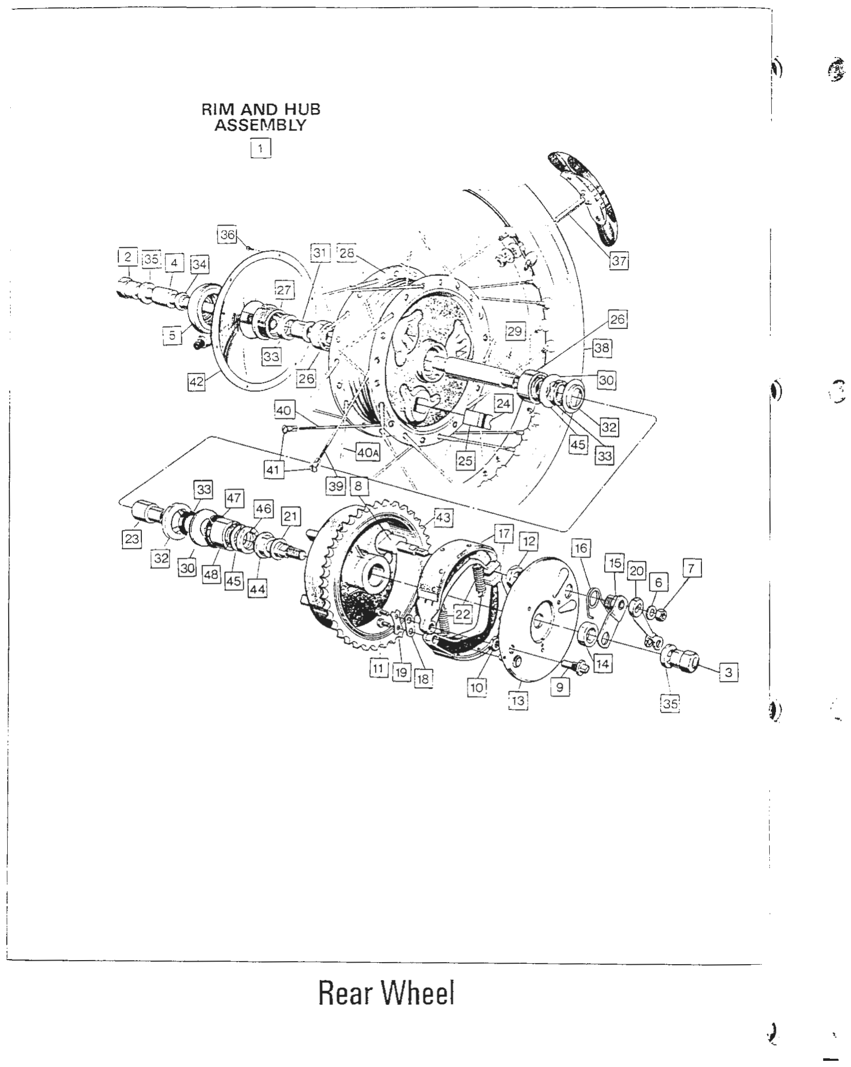 BRAKE DRUM/SPROKET NORTON - CUSH DRIVE TYPE 42T - 062066