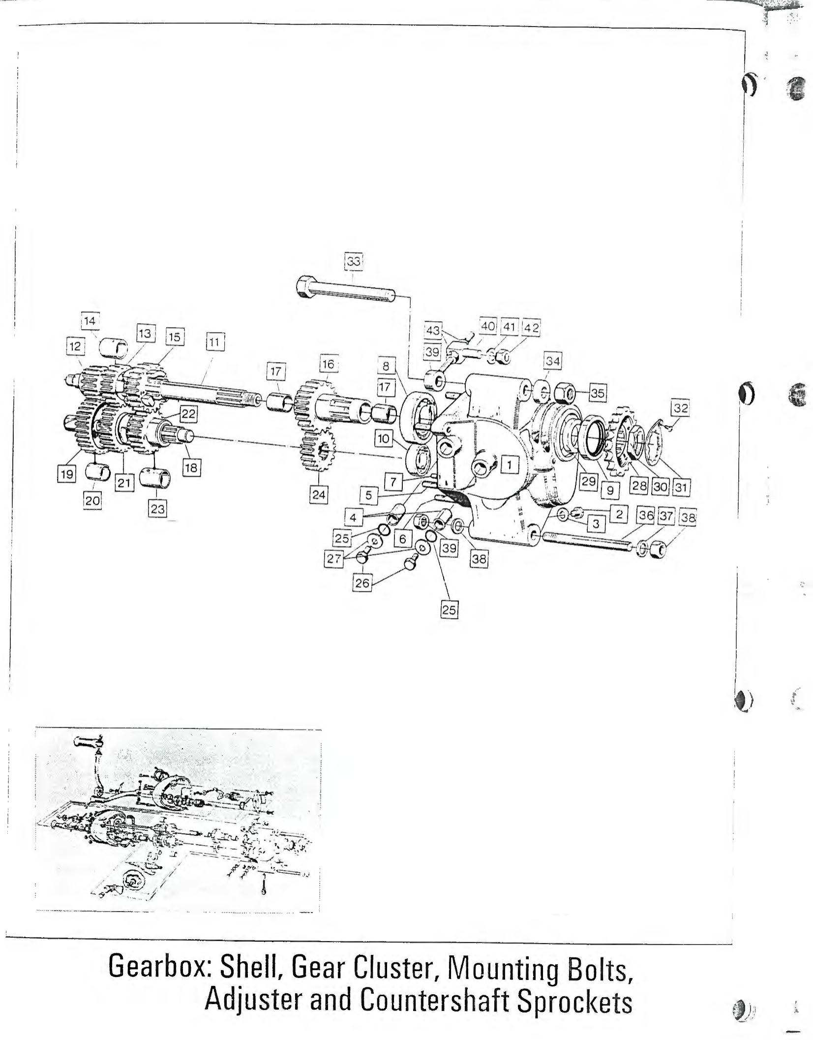 Norton Bolt, Spindle
