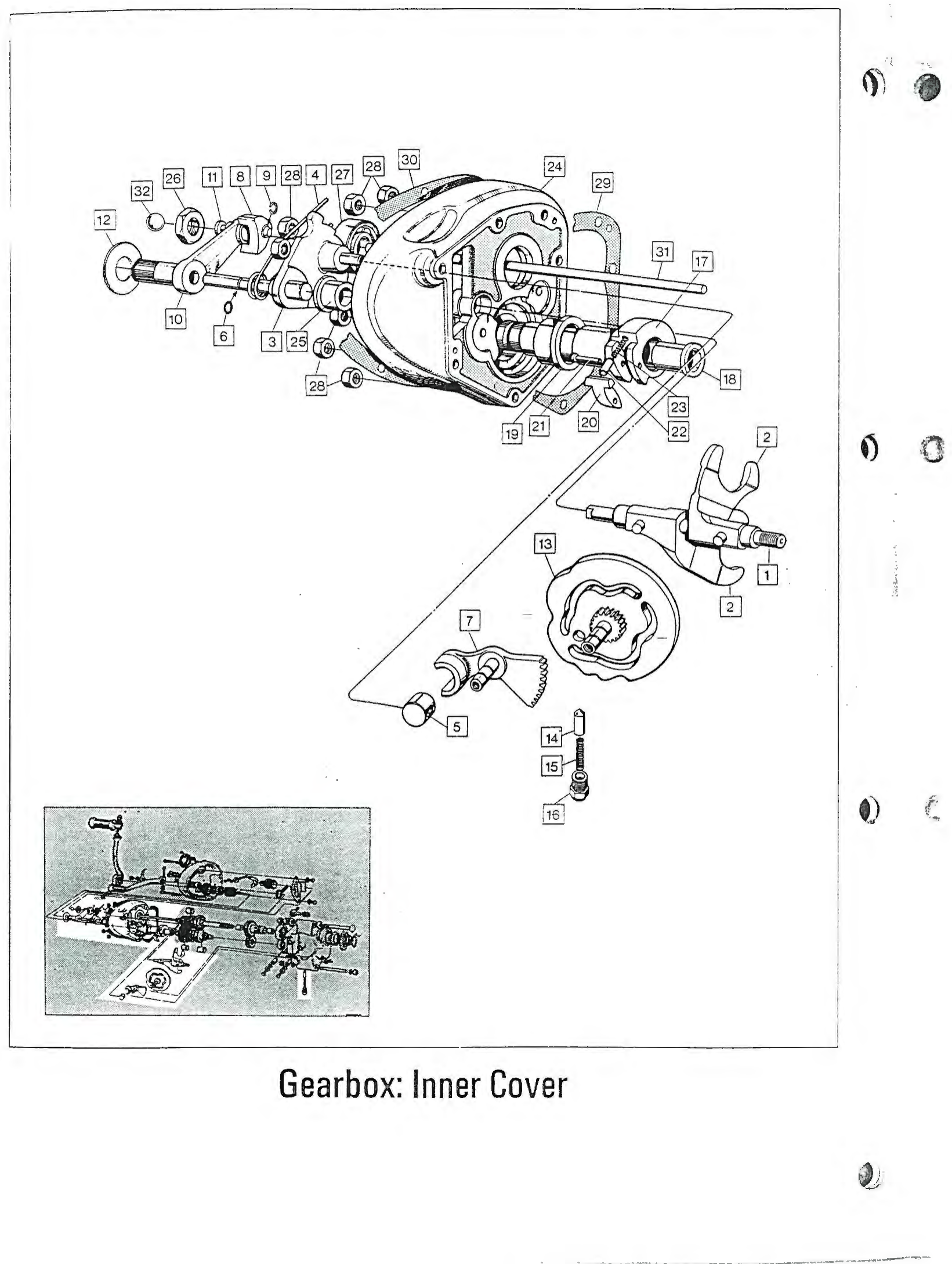 Norton Bearing, Mainshaft