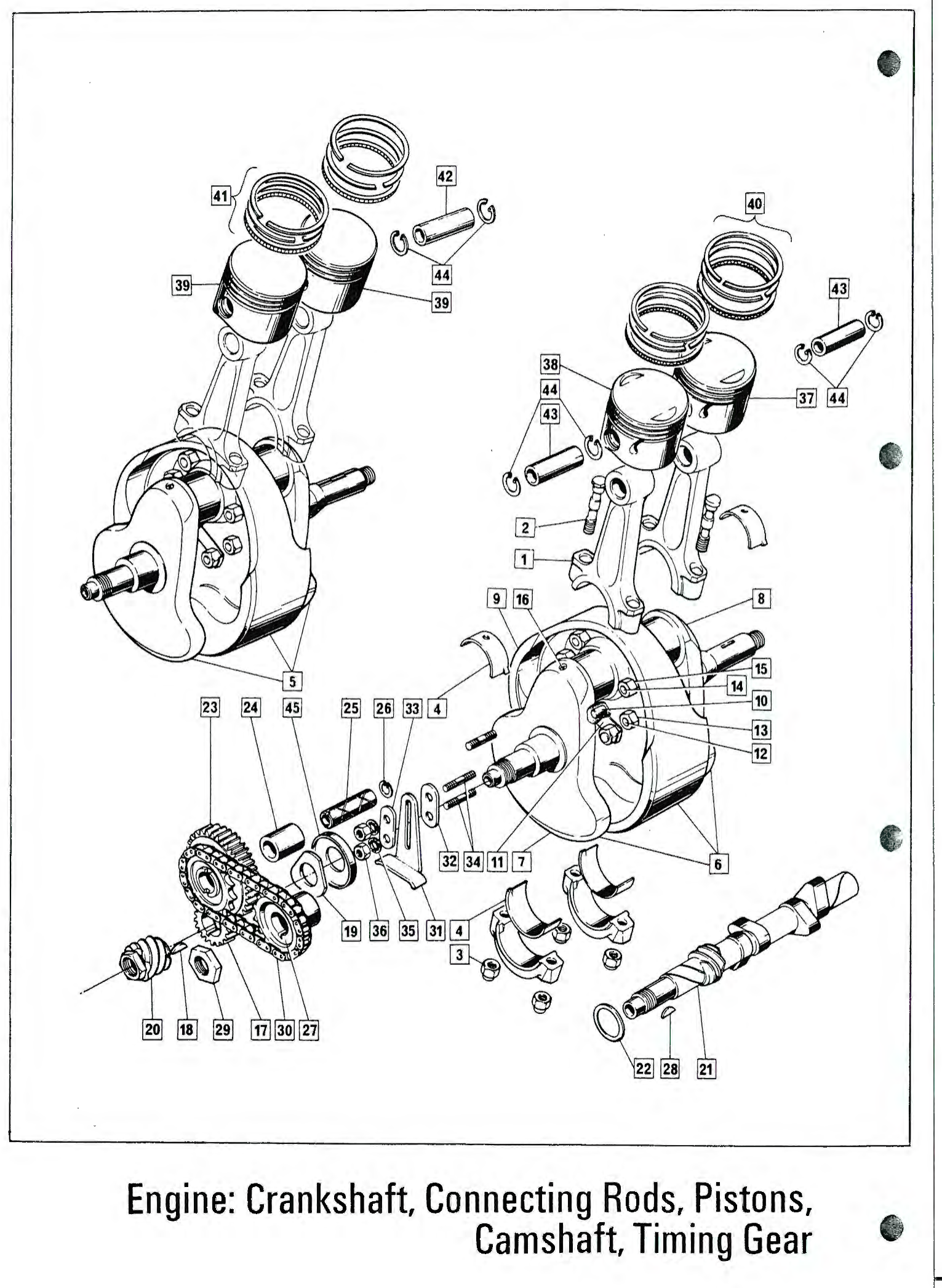 Norton Piston Ring Set, Std., 750 Only