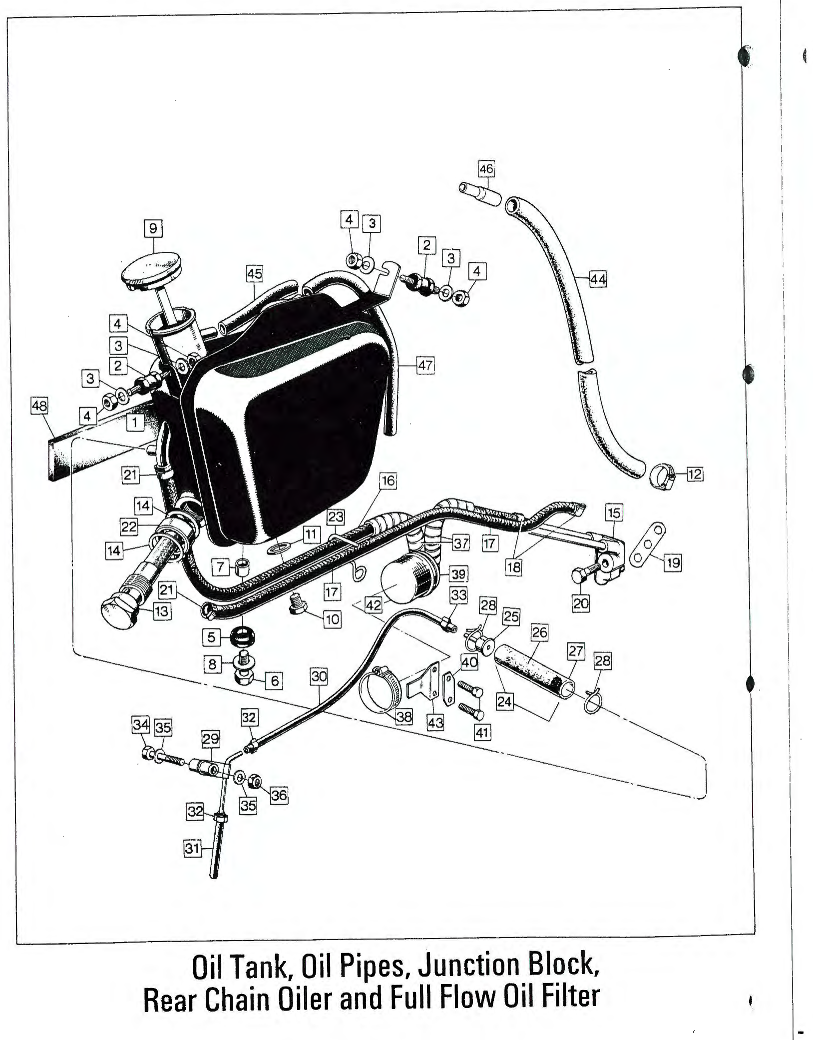 Norton Oil Tank
