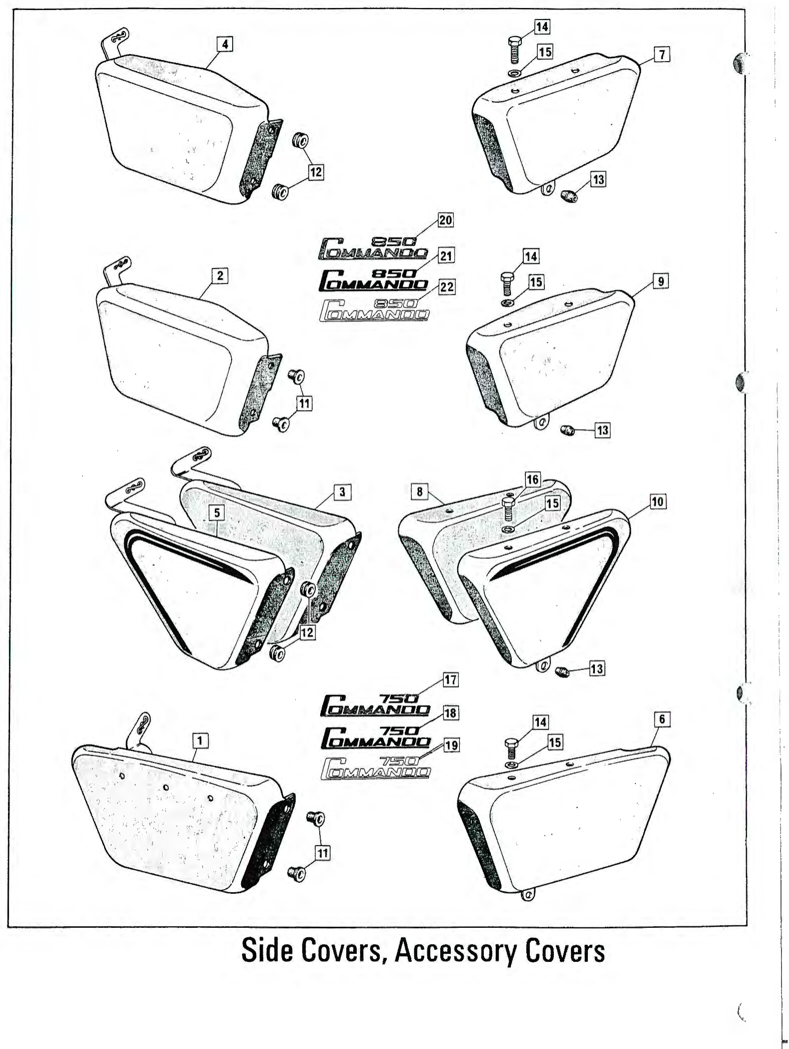 Norton Grommet, Battery Cover