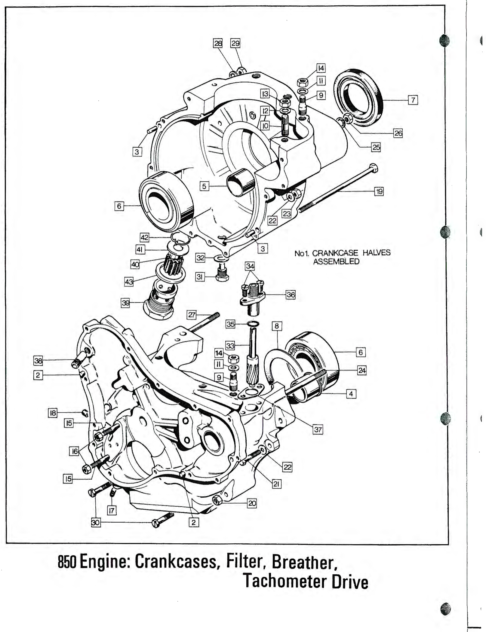 Norton Sump Filter Body