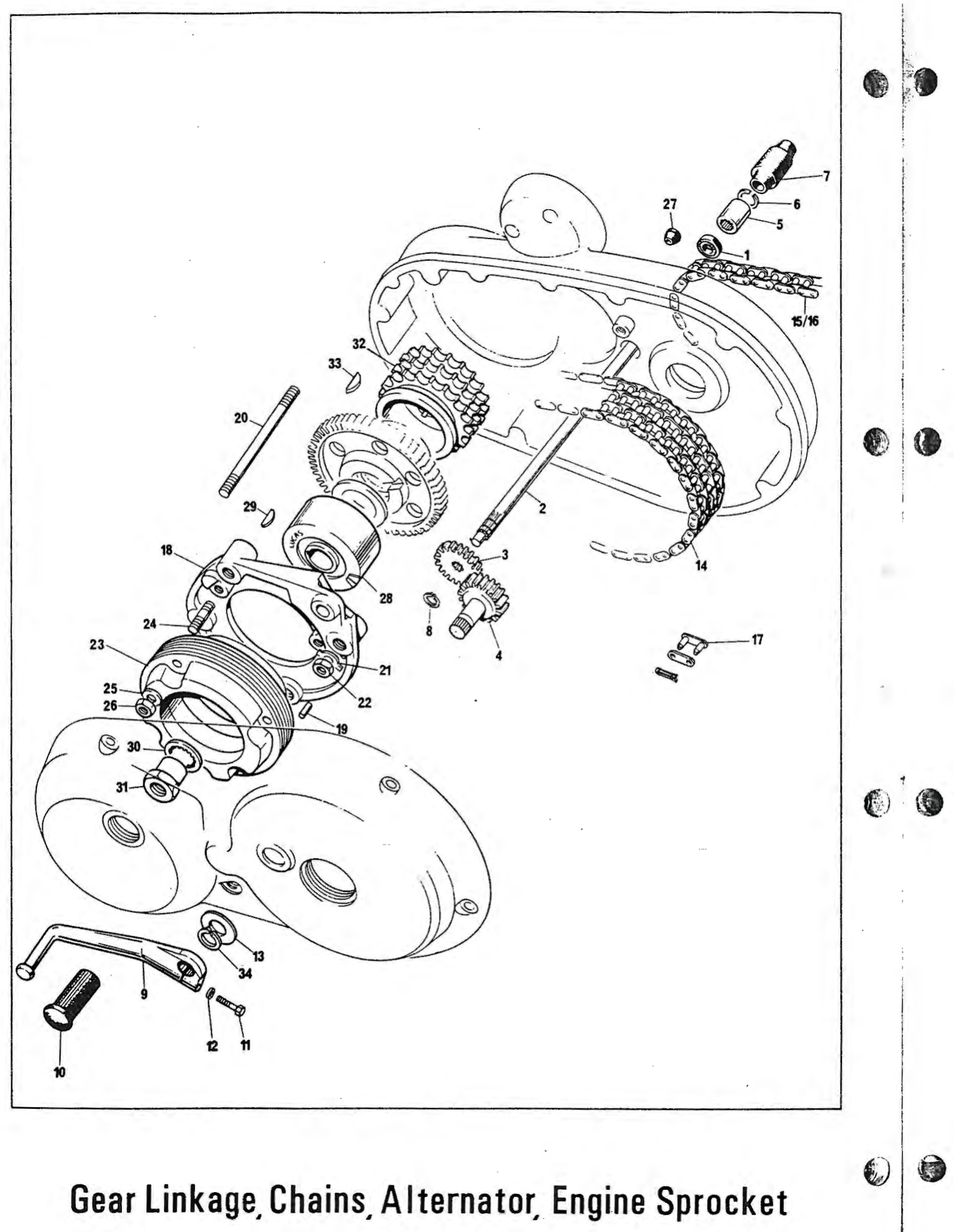 Norton Key, Engine Sprocket