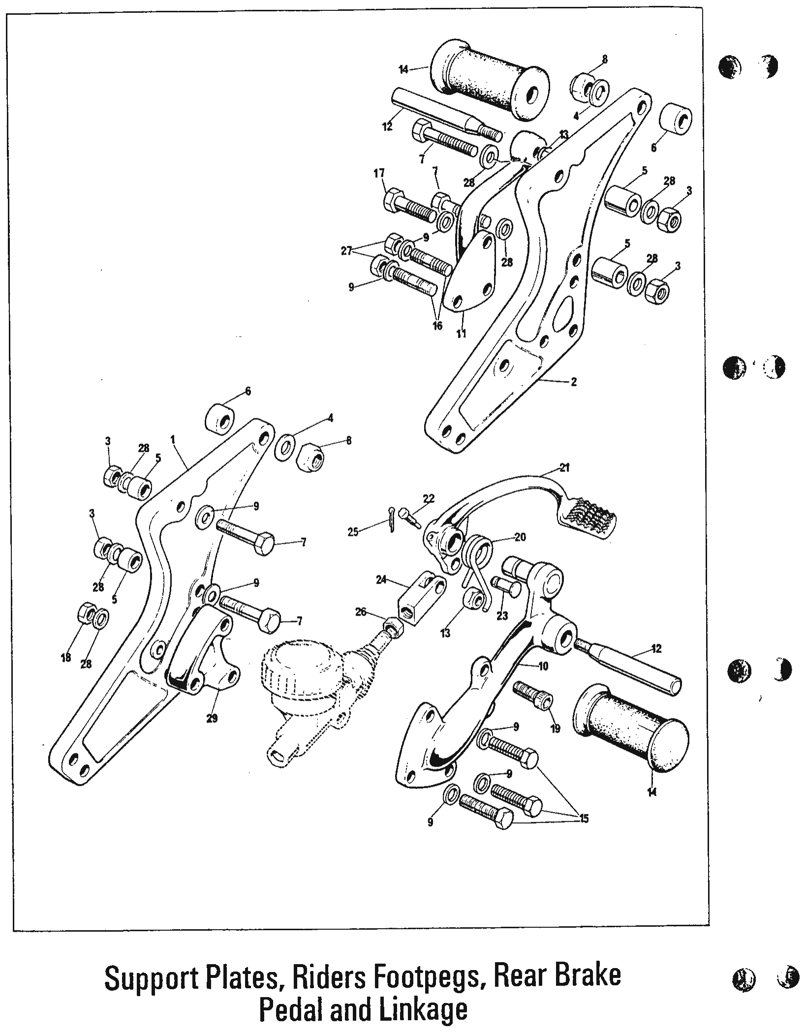 Norton Footpeg