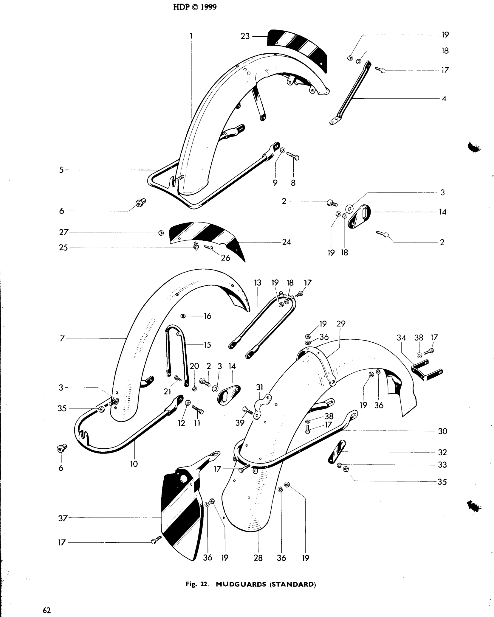 MUDGUARDS (STANDARD)