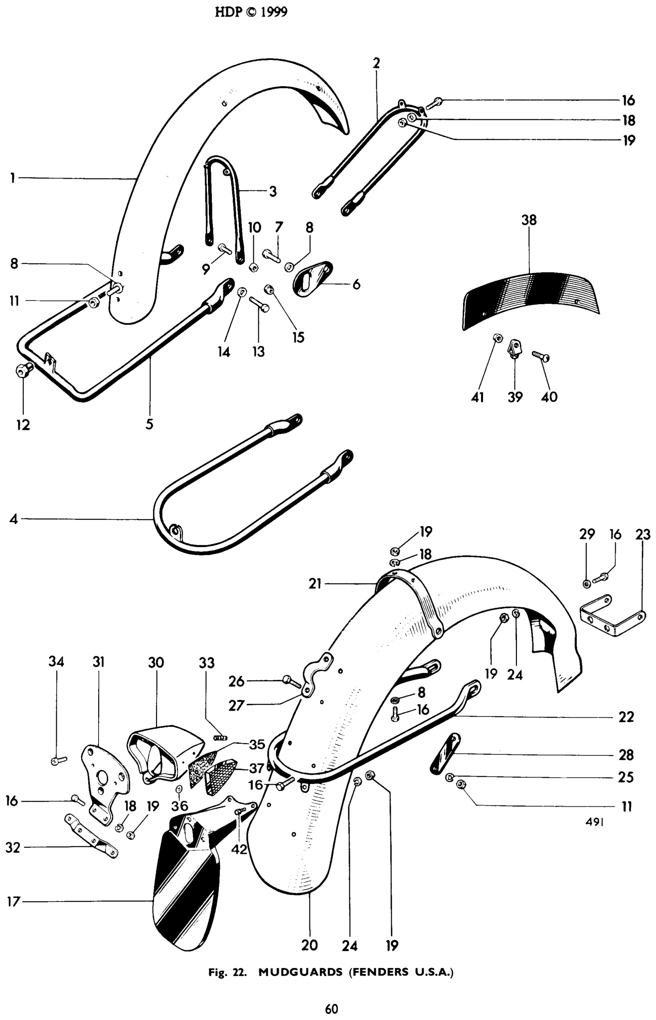 MUDGUARDS (FENDERS U.S.A.)