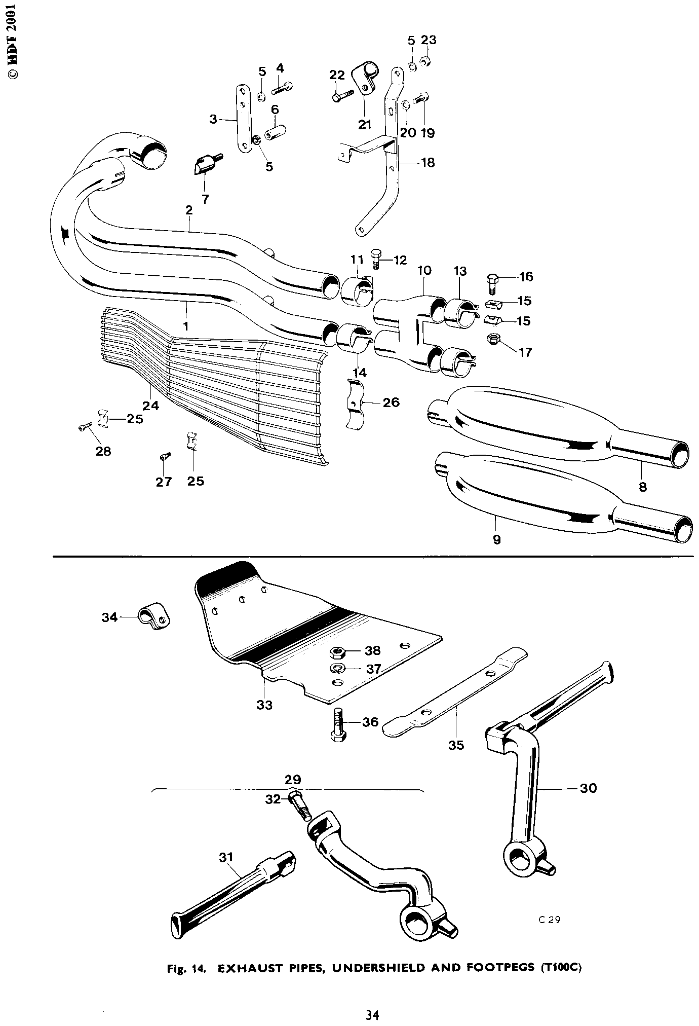 Pivot bolt