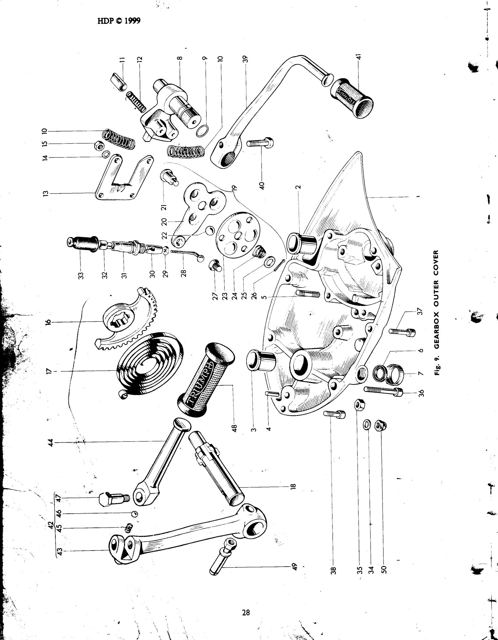 GEARBOX OUTER COVER