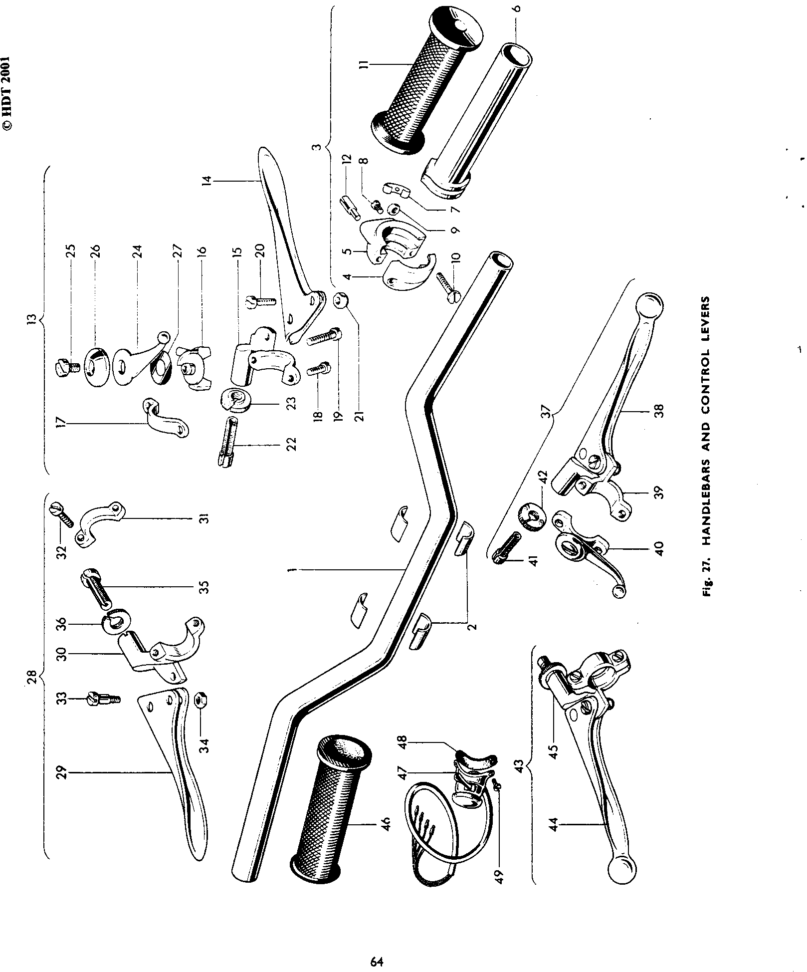 Lever bracket