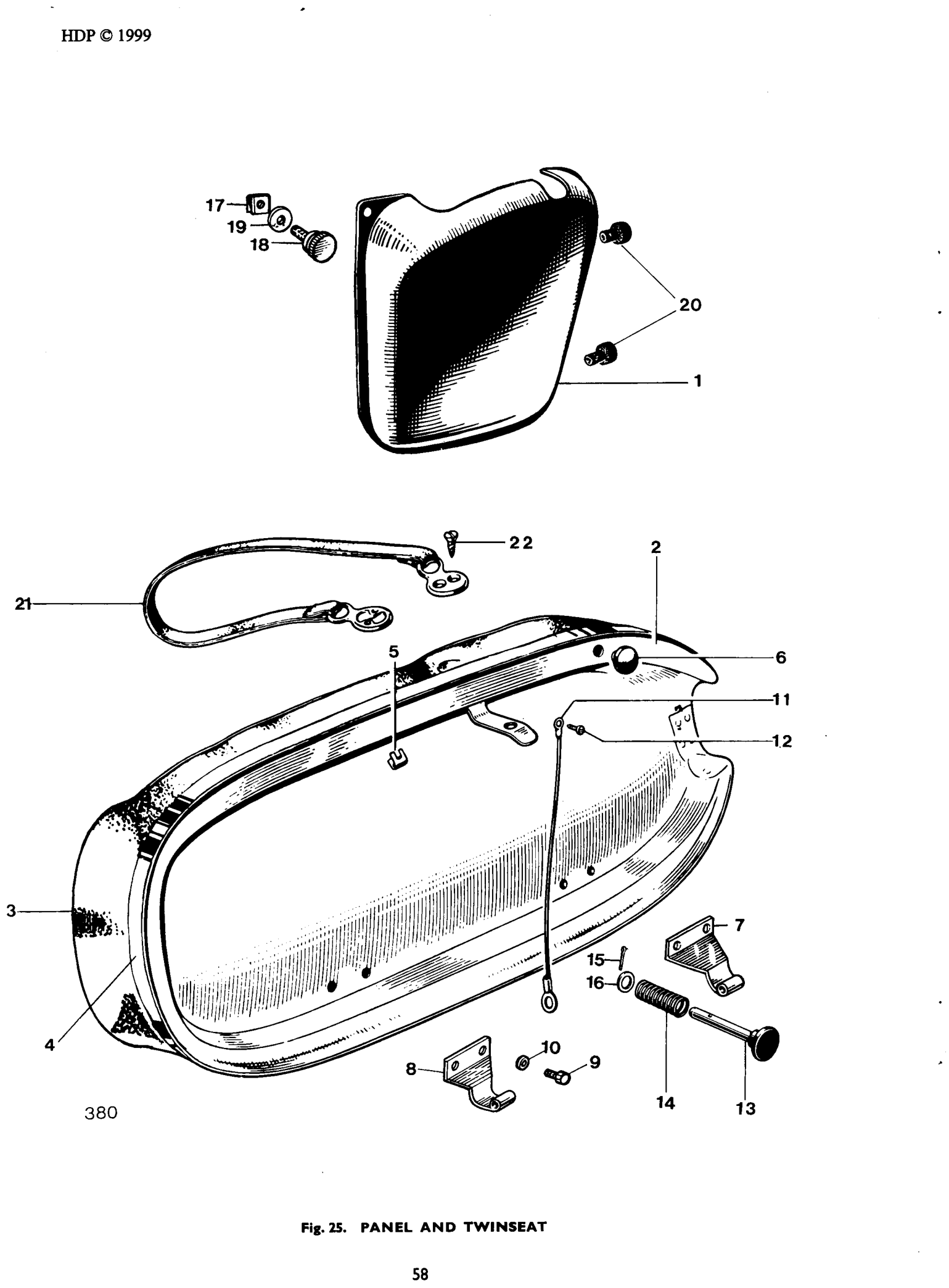PANEL AND TWINSEAT