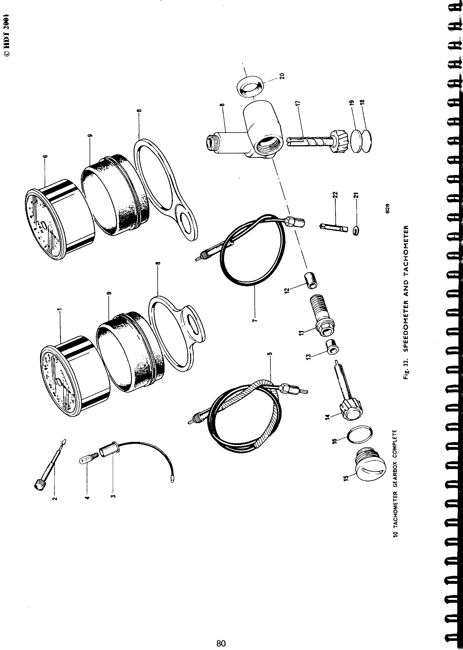 Washer (front reflectors)