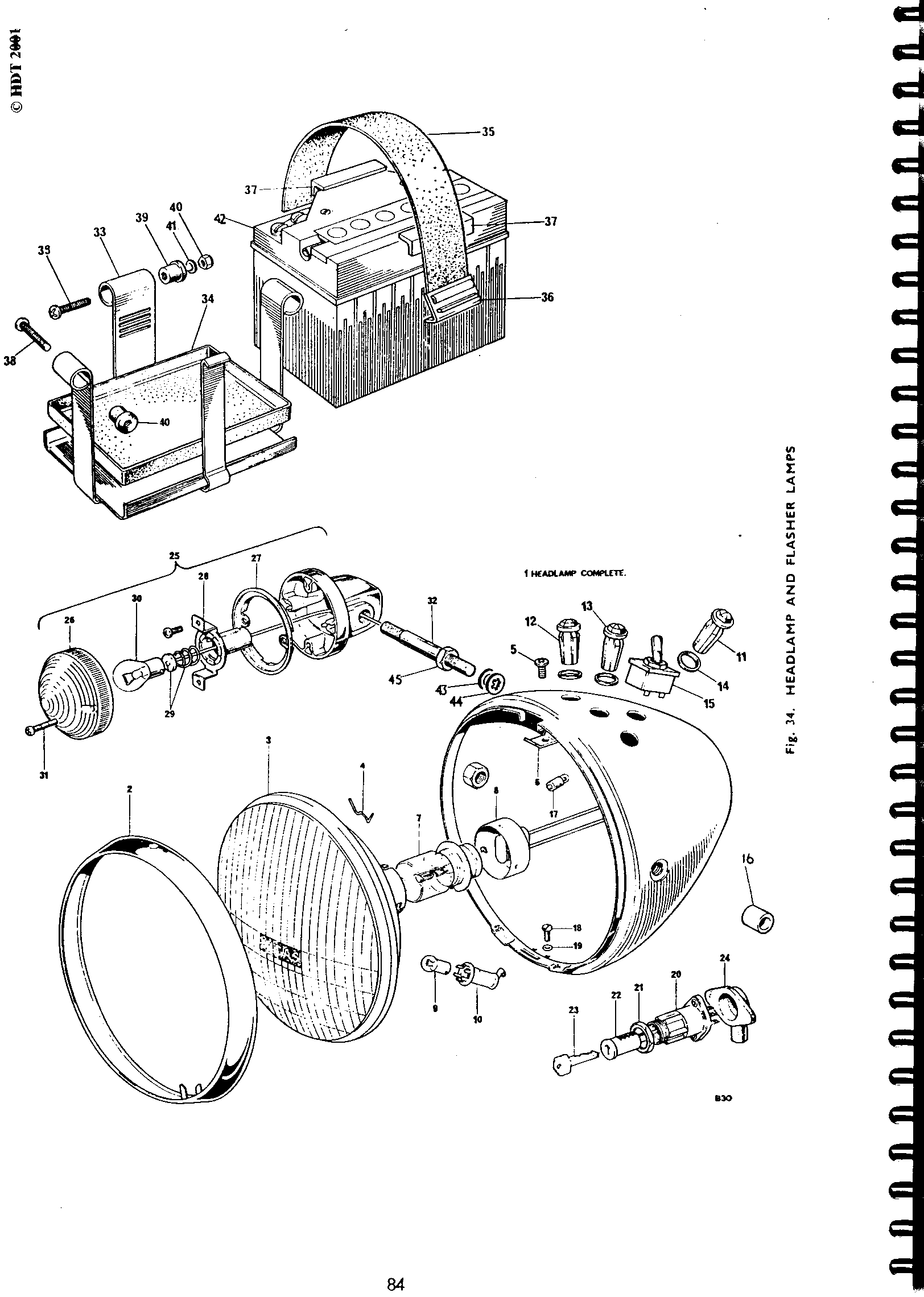 Ignition key (state serial No.)
