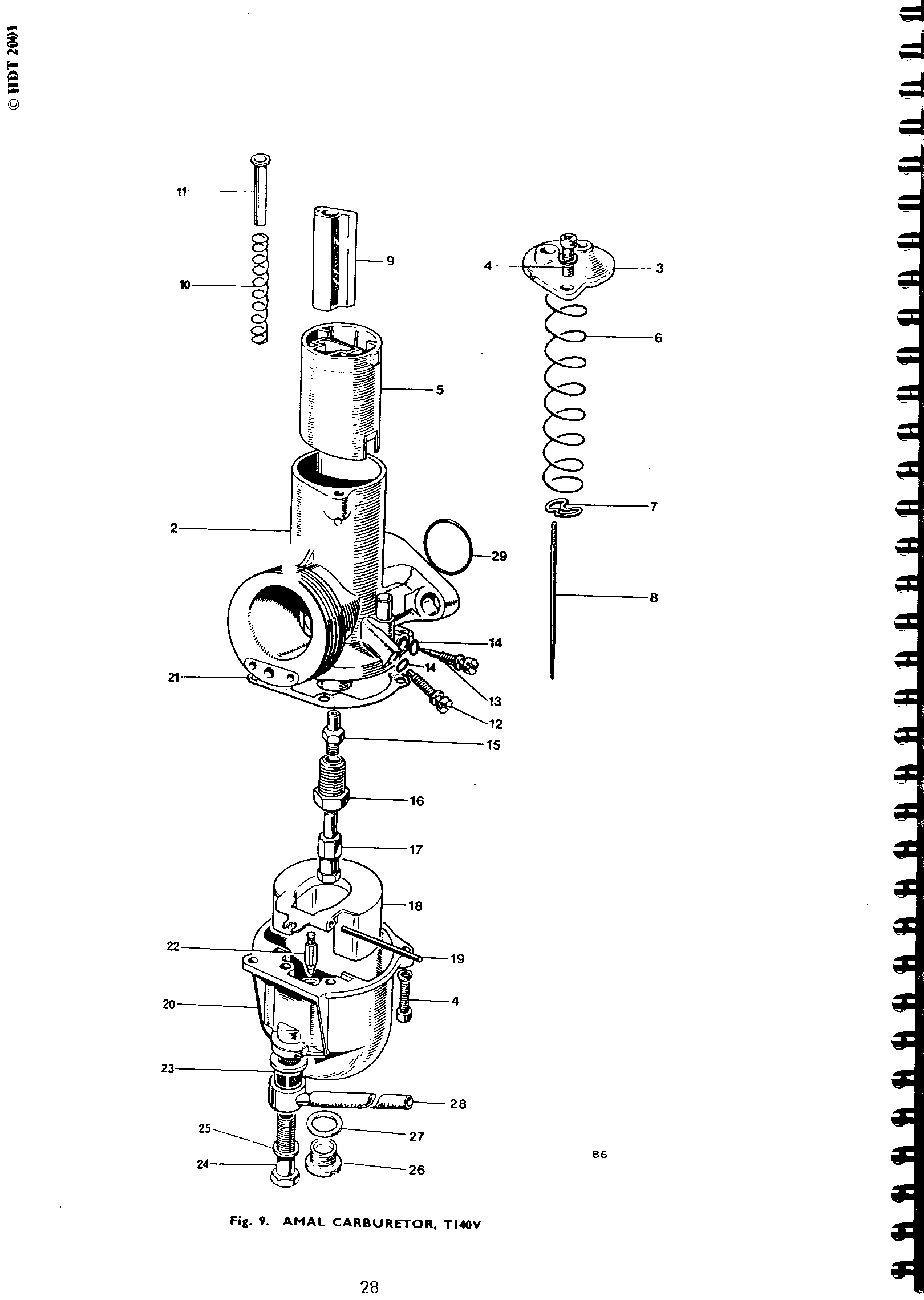 CARBURETTOR, RIGHT