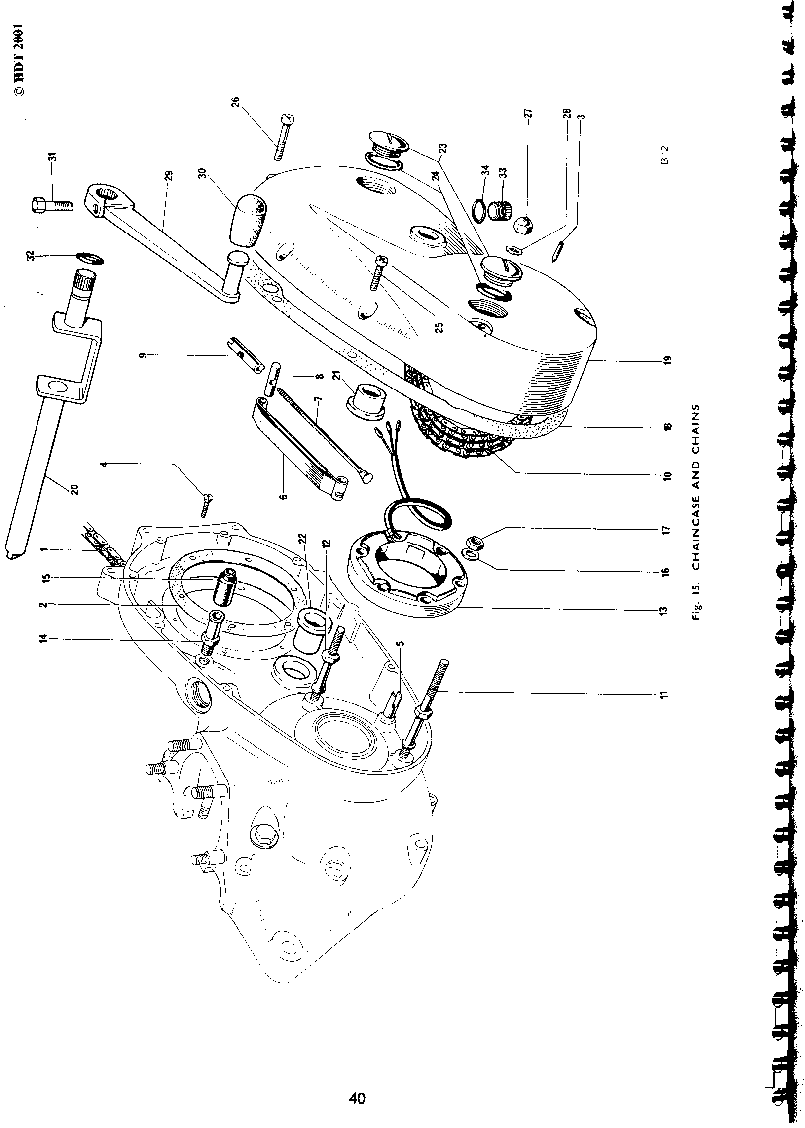 SHIFT LEVER T140 UK MADE - L/H SHIFT 76-ON