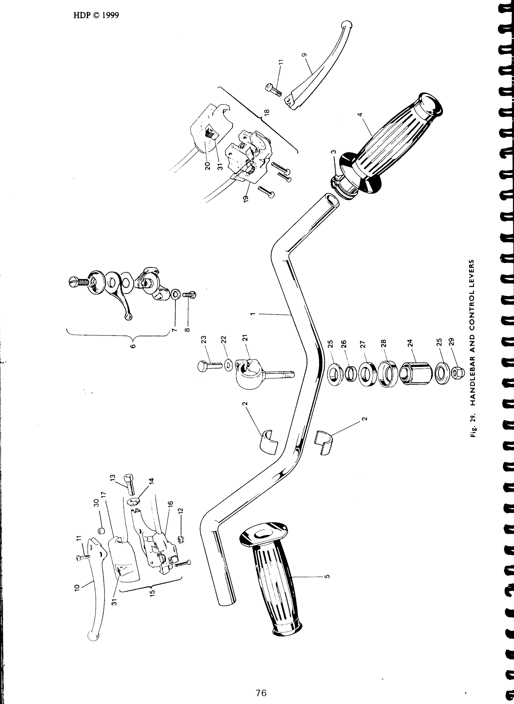 Knob c/w screw and slider