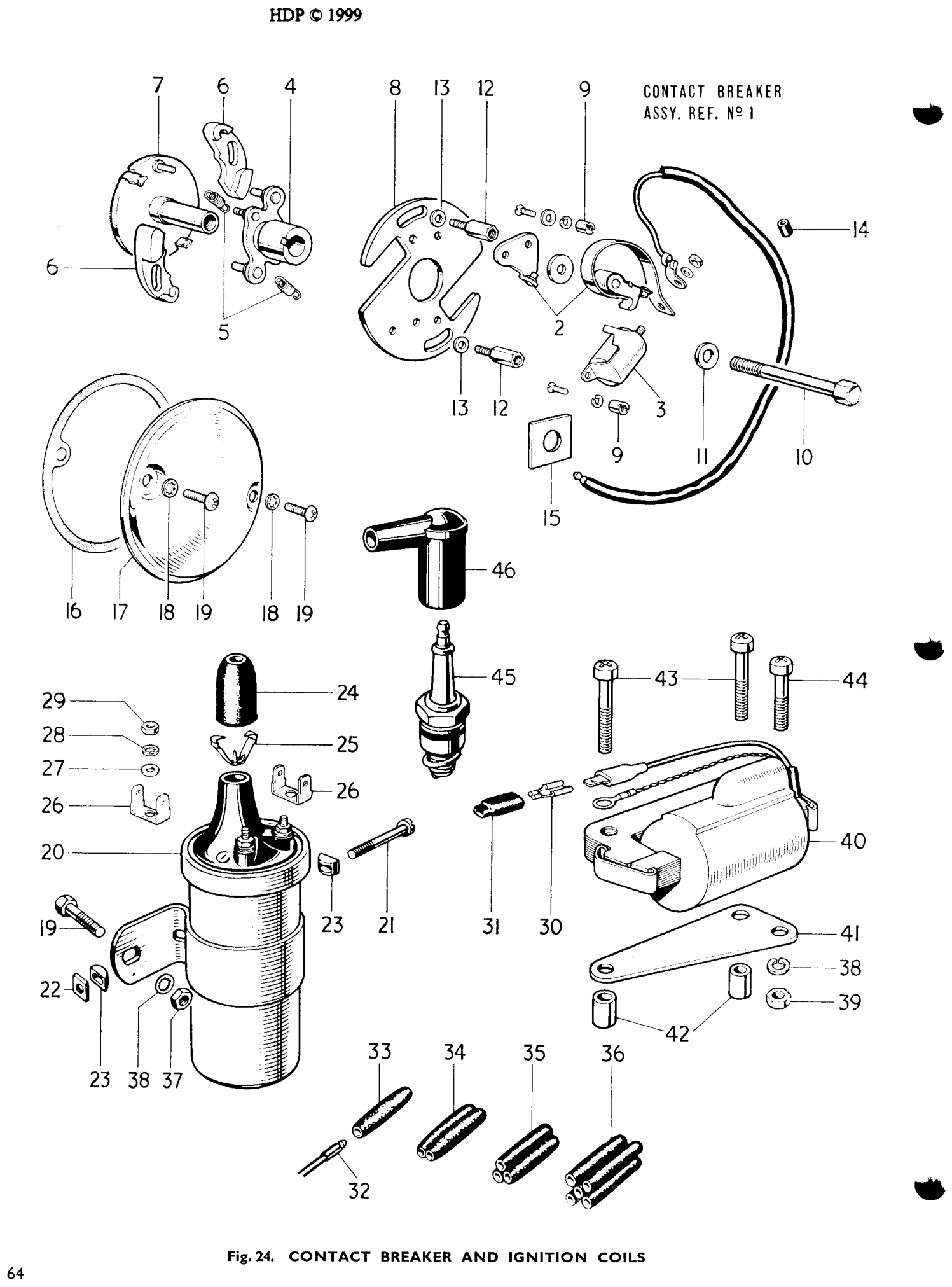 CONTACT BREAKER, type 4CA