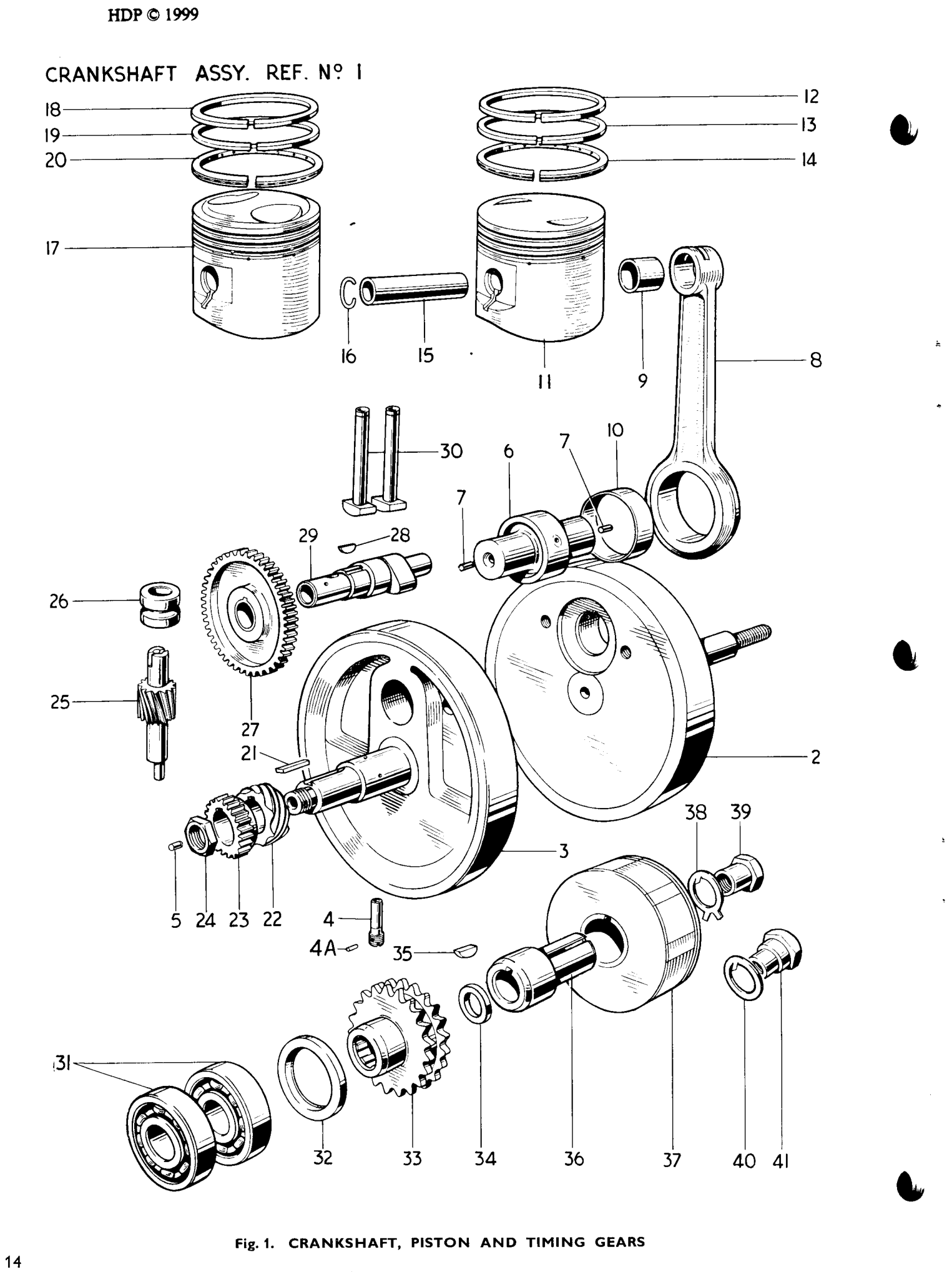 Timing pinion
