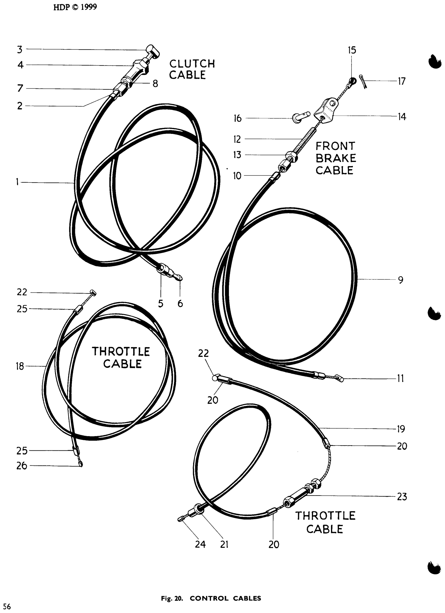FRONT BRAKE CABLE