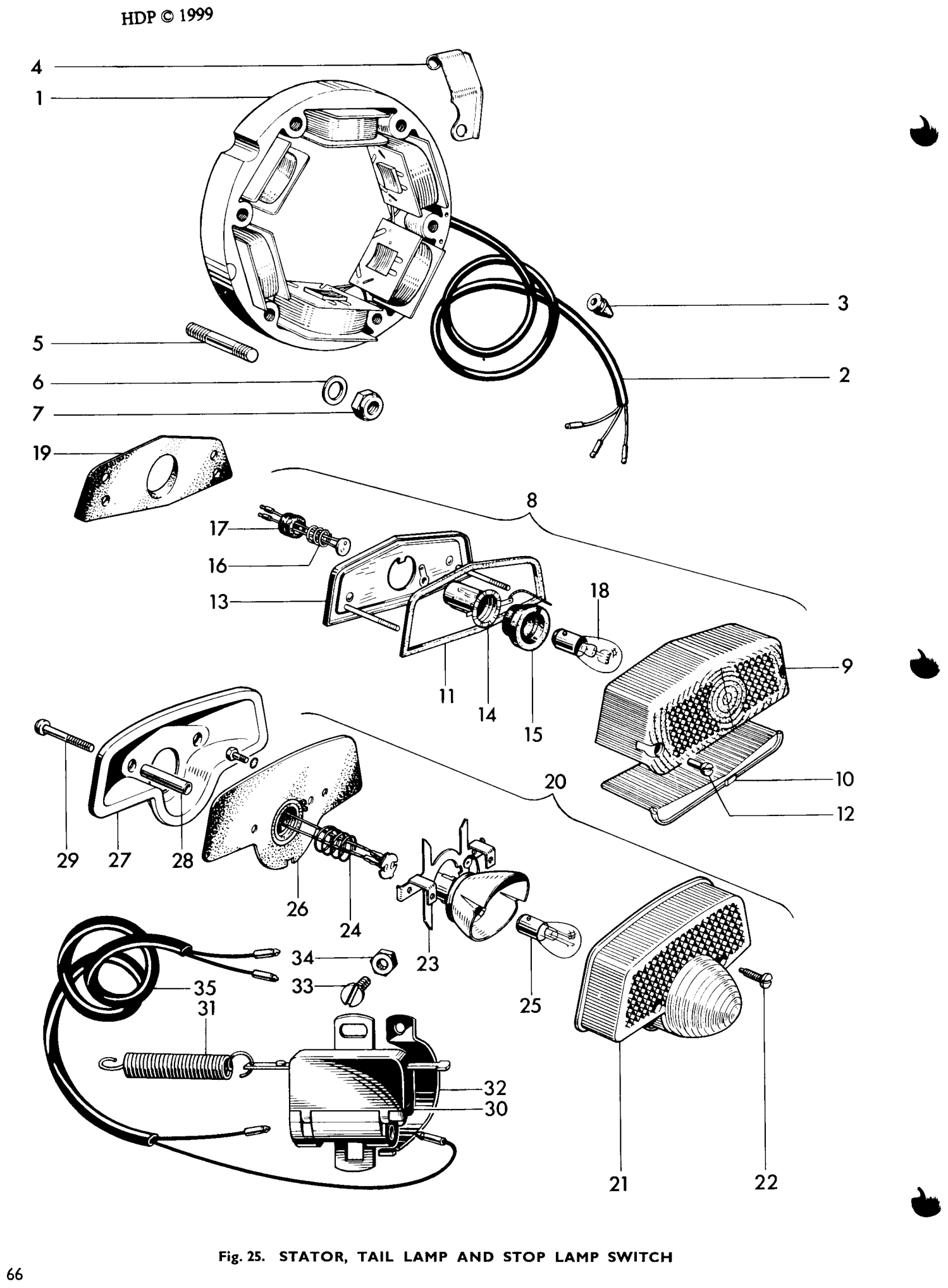 Distance tube