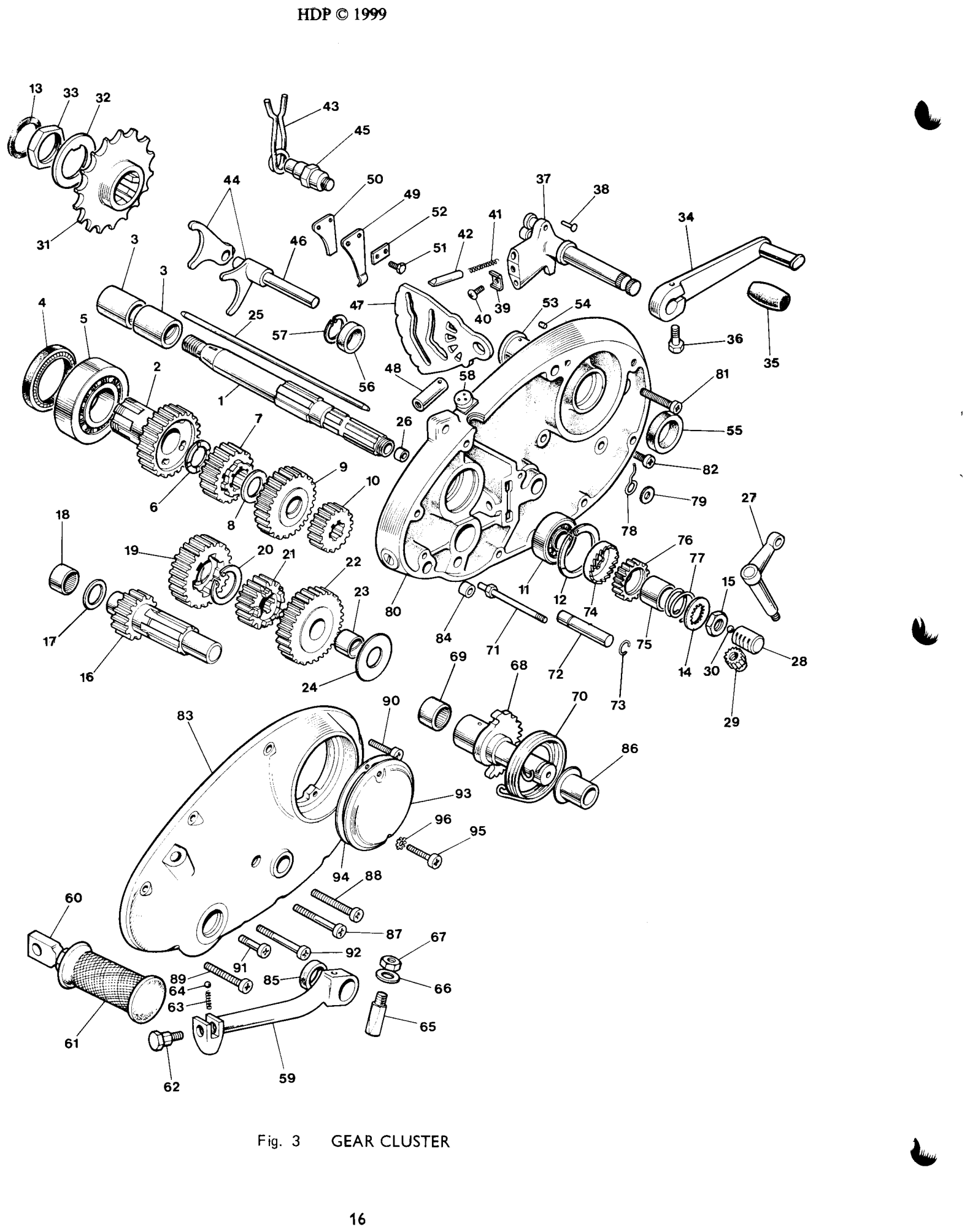 LOCKWASHER B25 G/B SPROCK