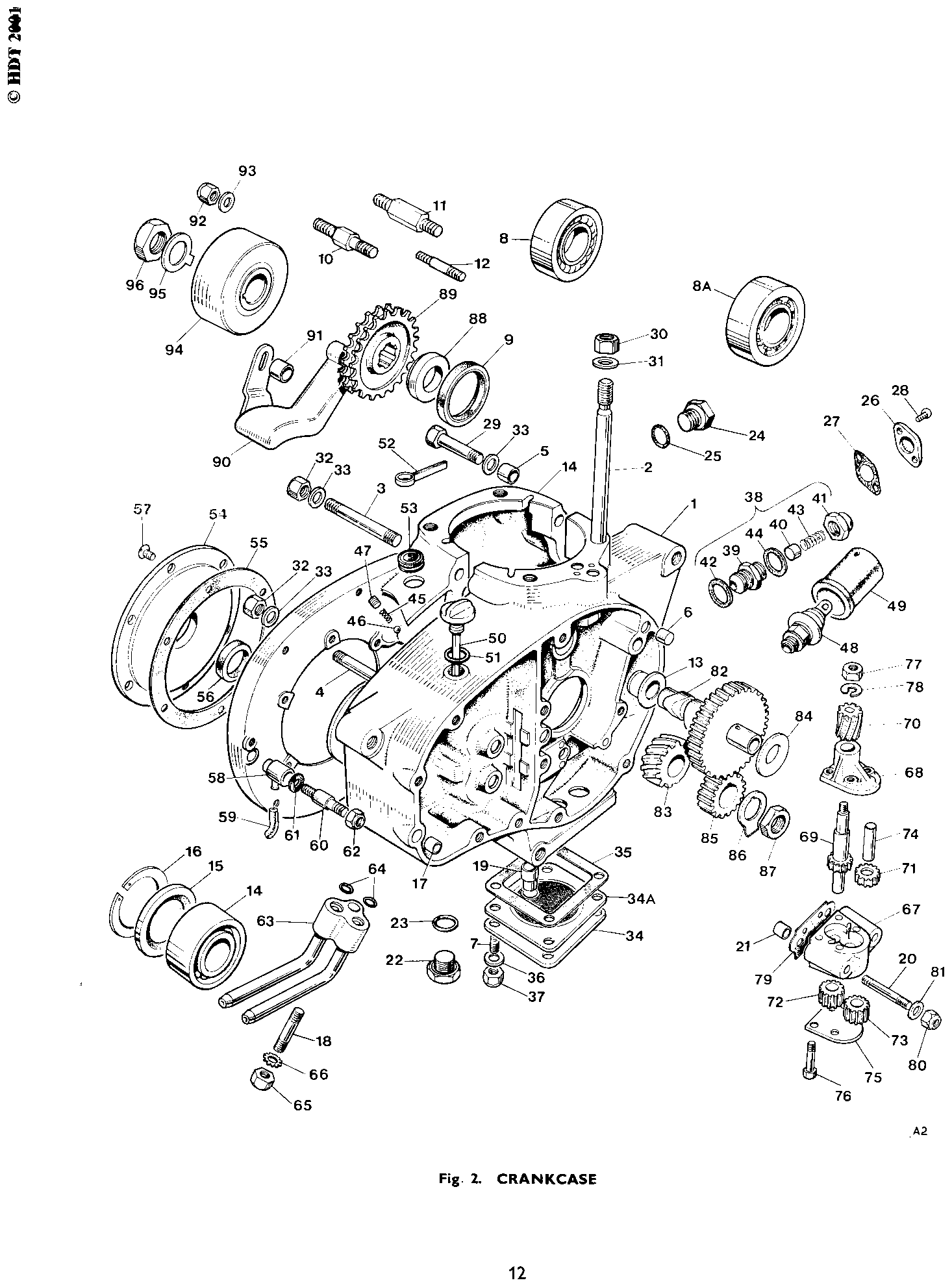DOWEL CRANKCASE
