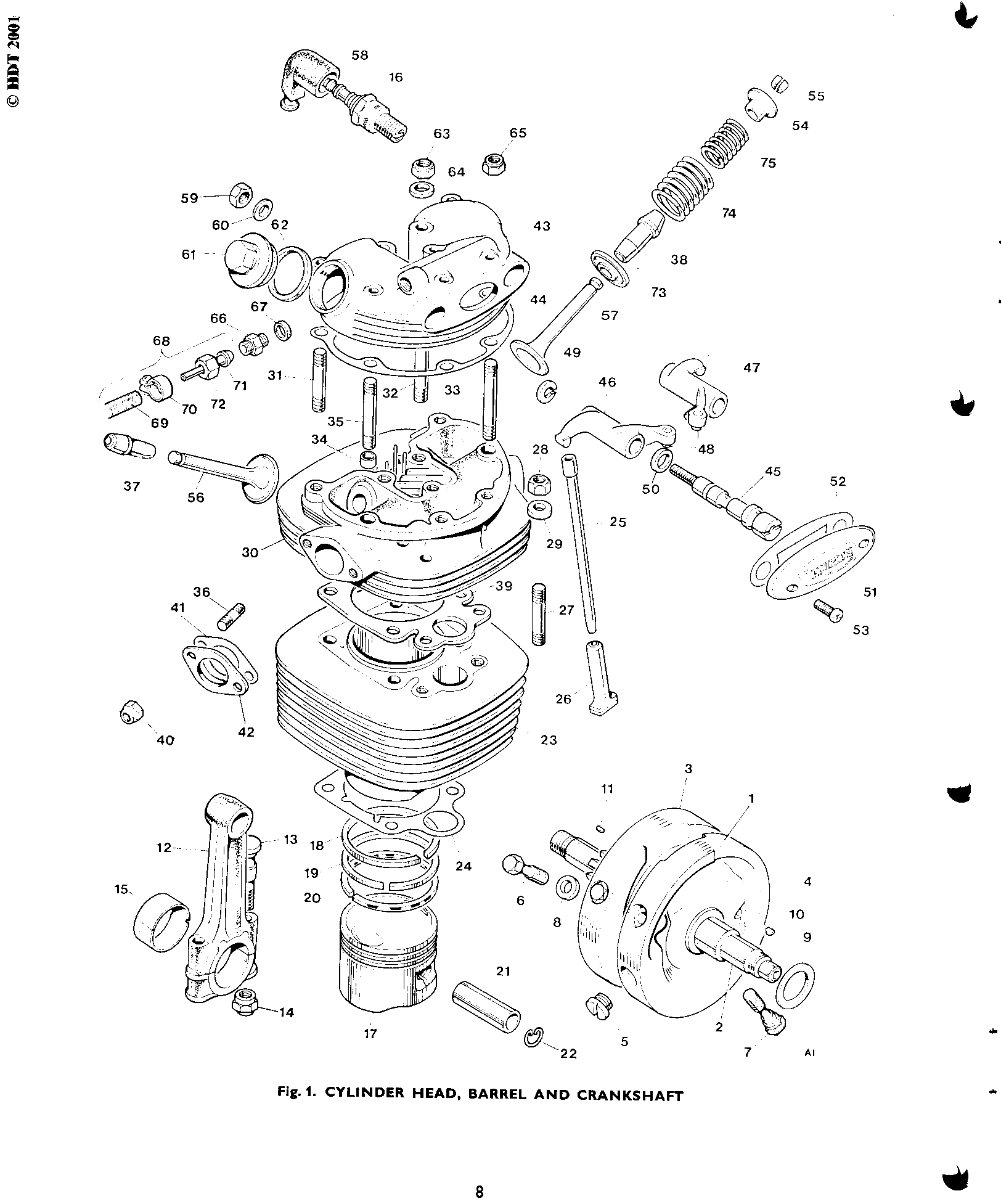 Valve guide (inlet)
