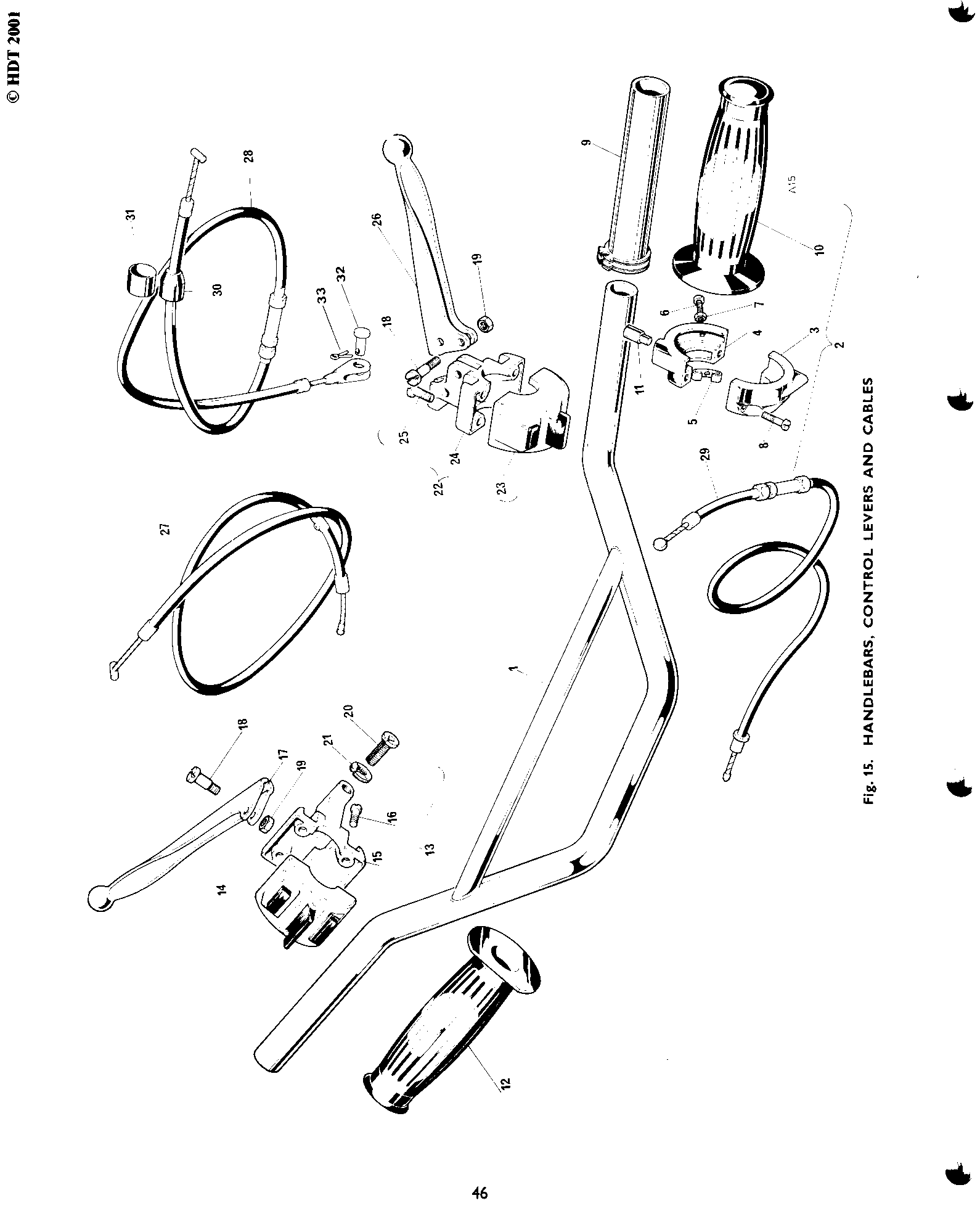 HANDLEBAR SWITCH—L. H.