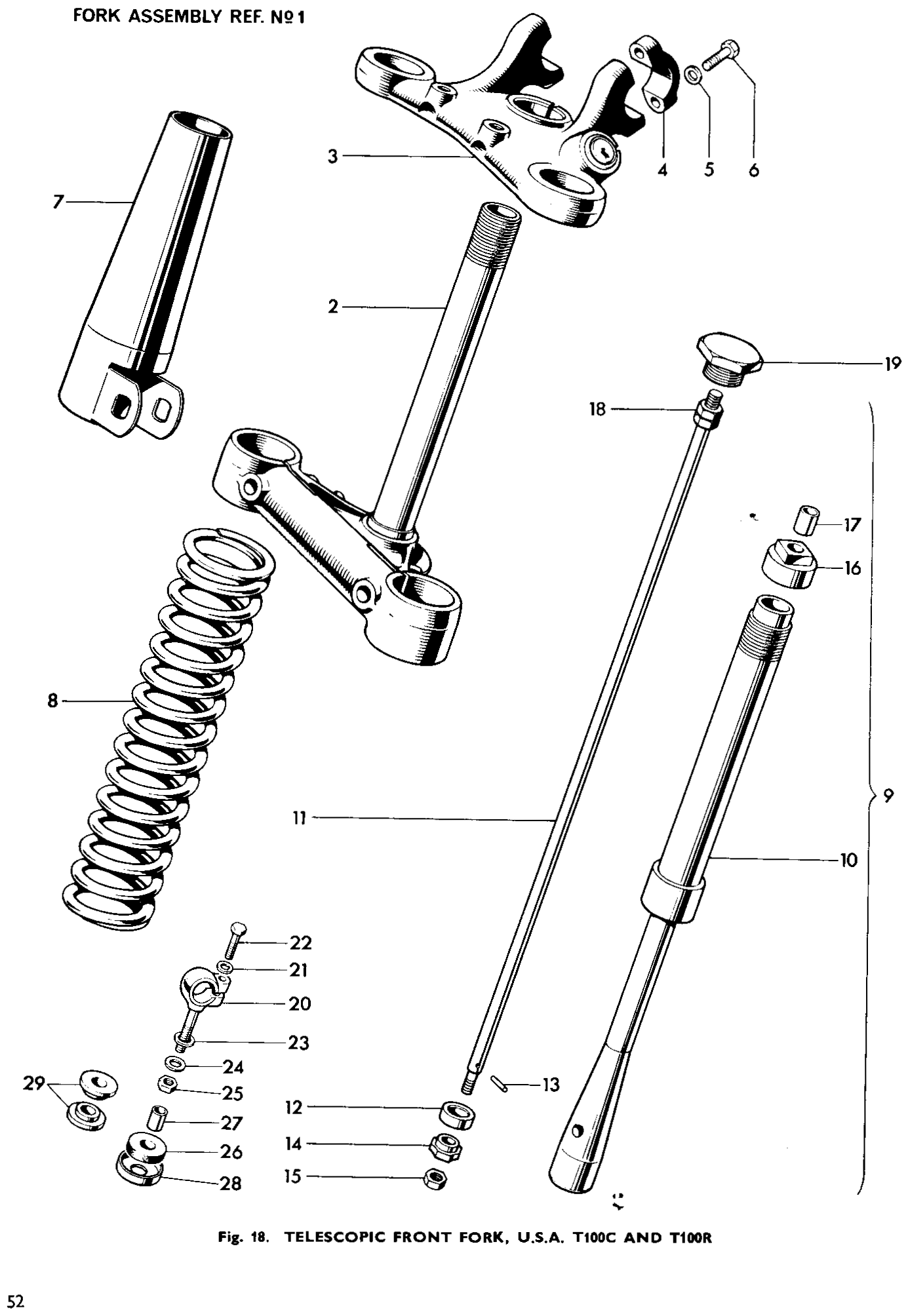 TOP LUG c/w CAPS. AND LOCK