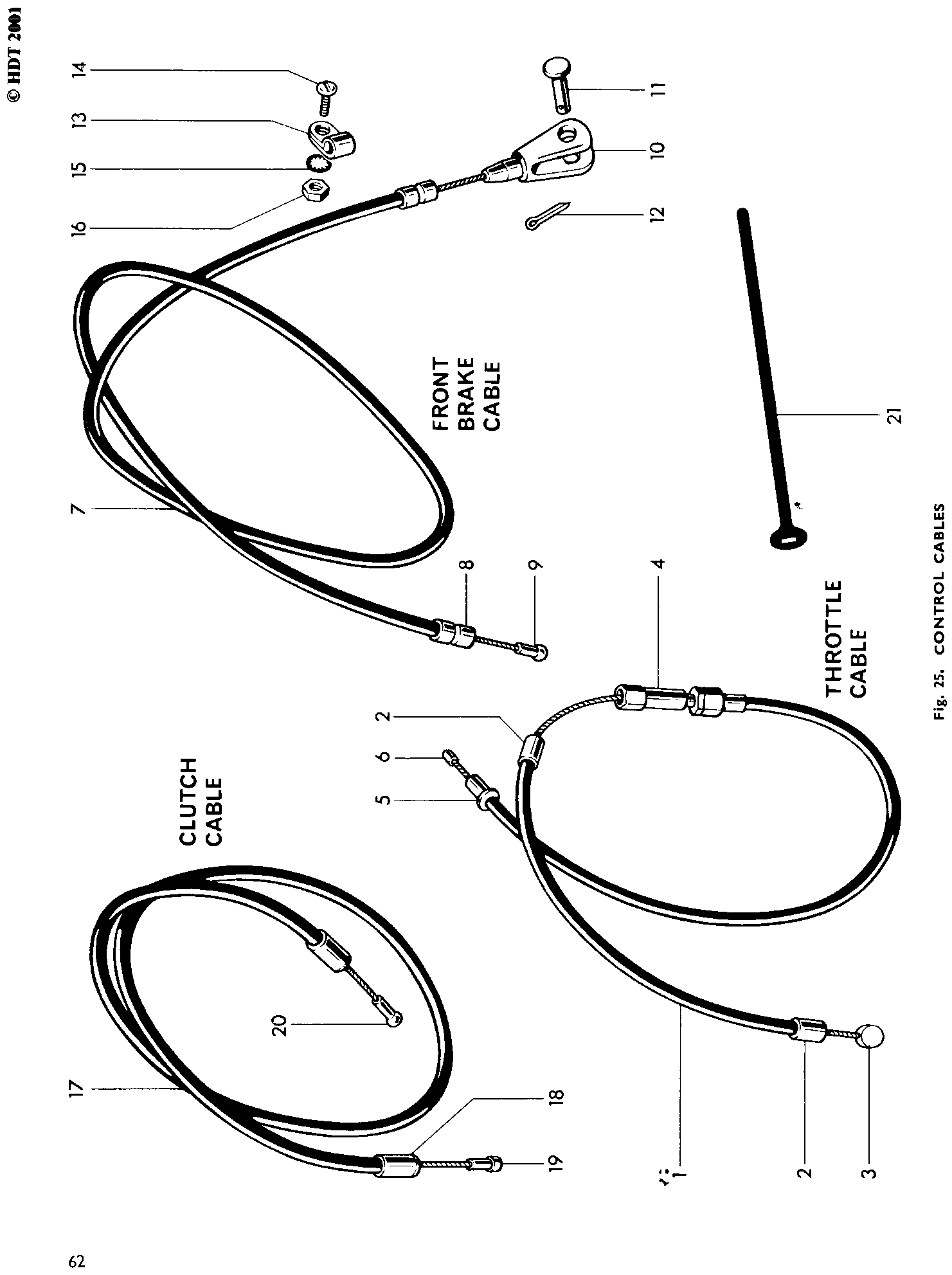 CABLE CLUTCH 650 60-64