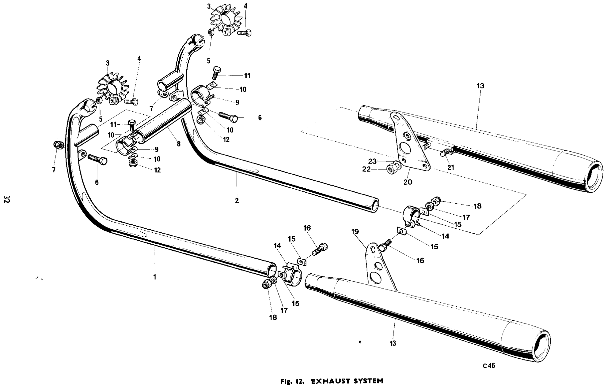 Muffler bracket—R.H.