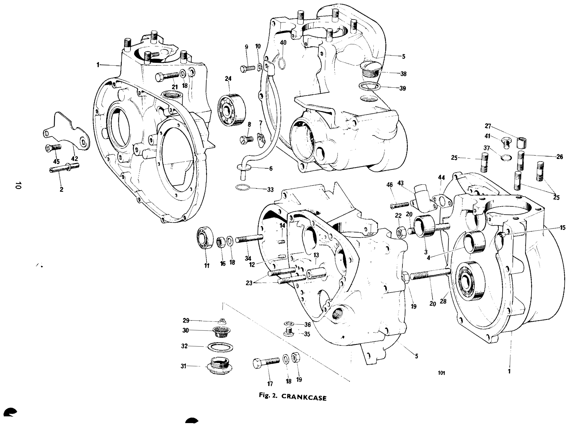 Bolt (3-3/4 in. U.H.)