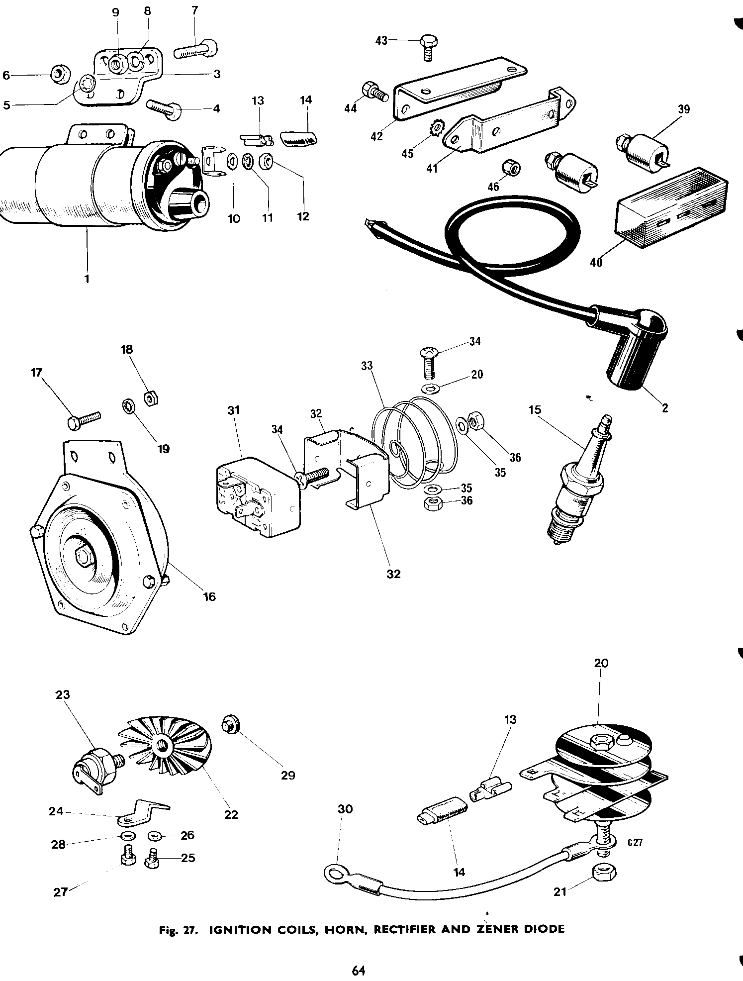 COIL BRACKET 1970 650