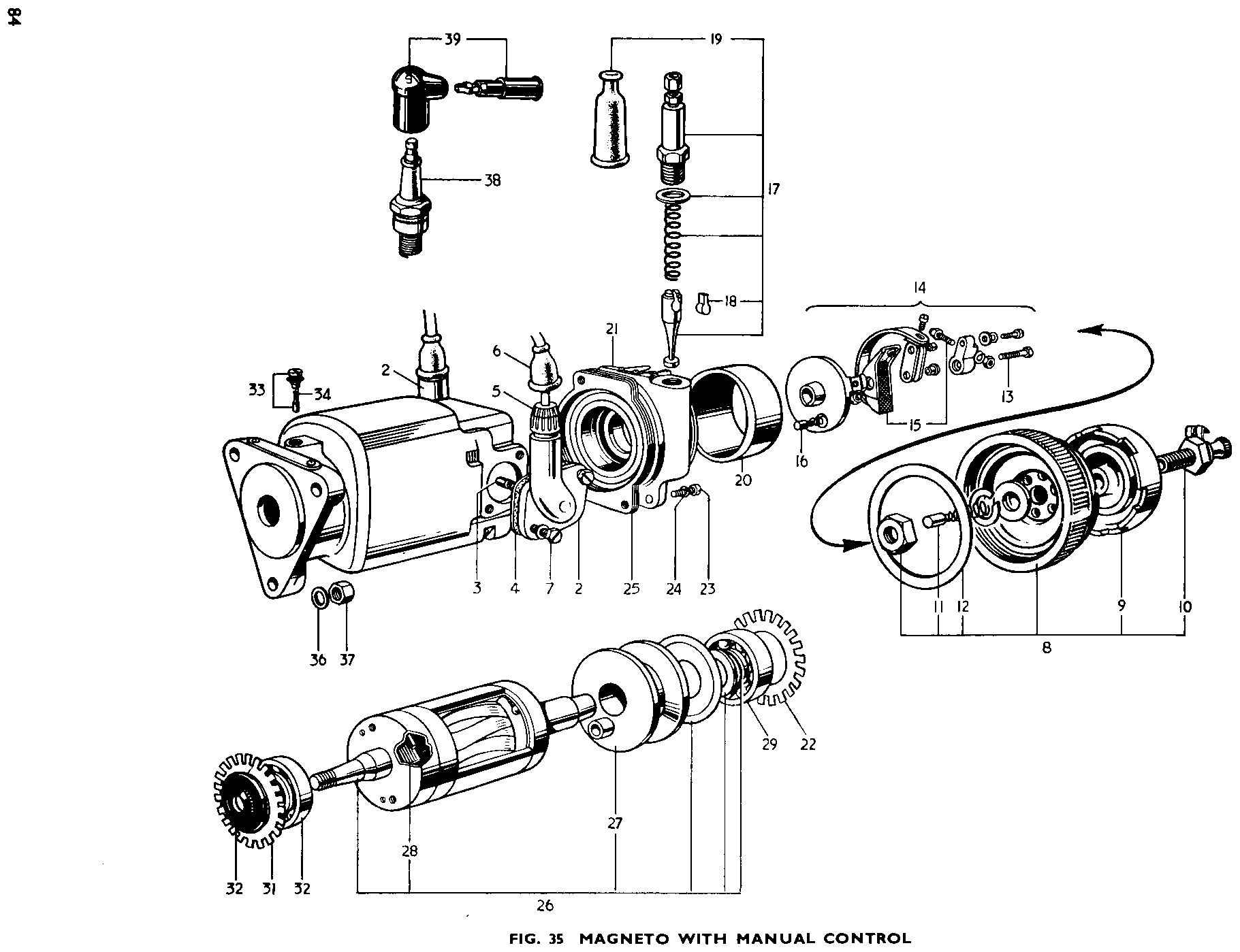 END PLATE K2F W MAN.ADVANCE