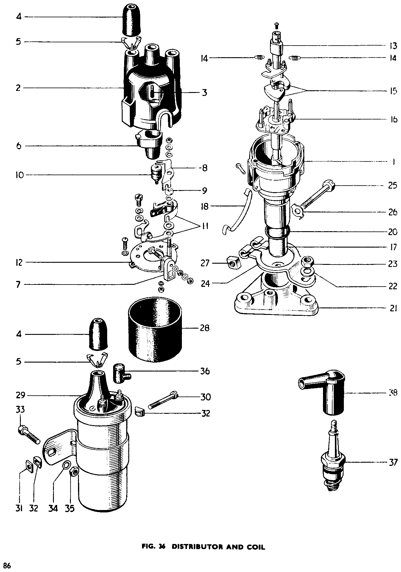INSULATOR,DISTRIBUTOR