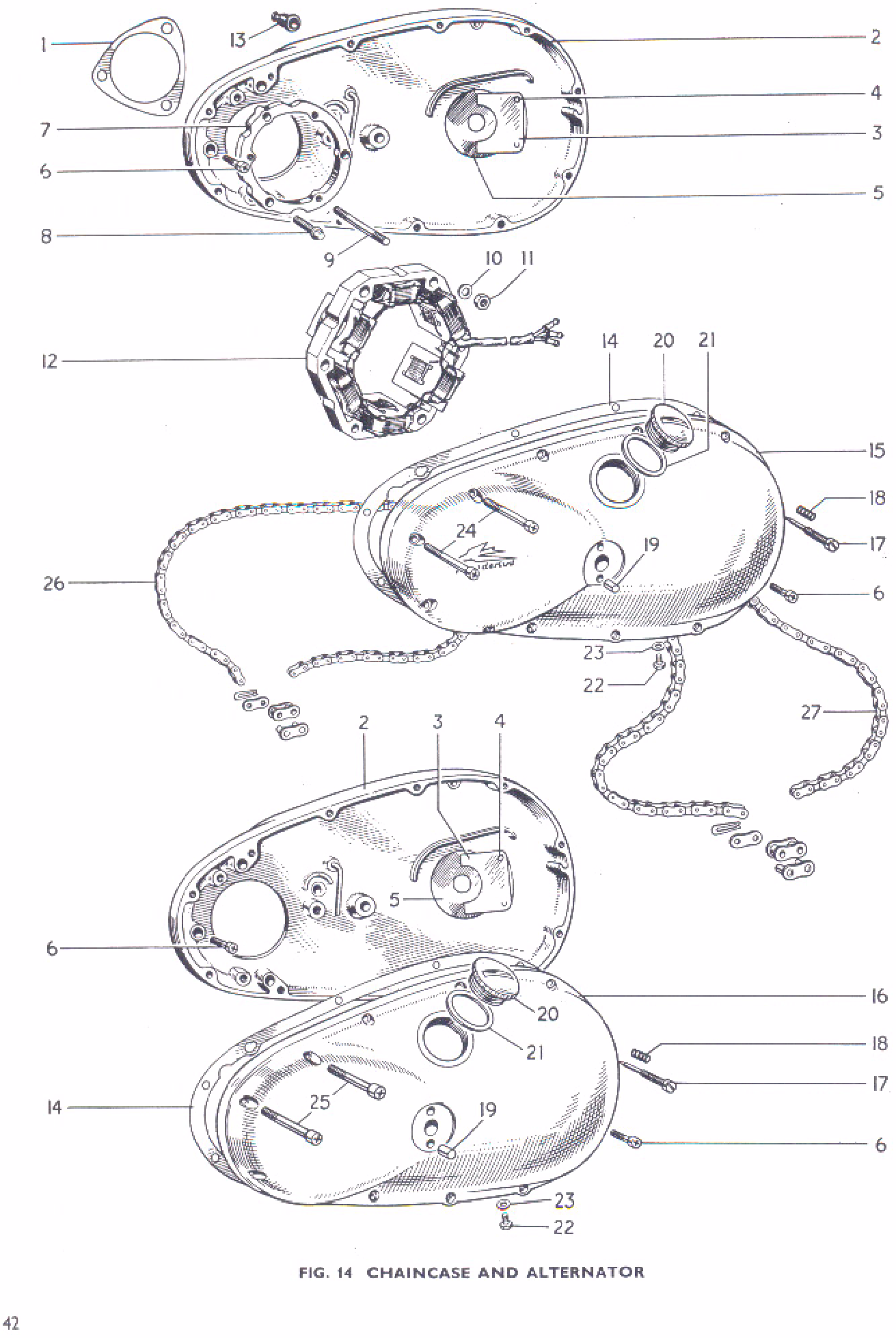 CHAINCASE AND ALTERNATOR