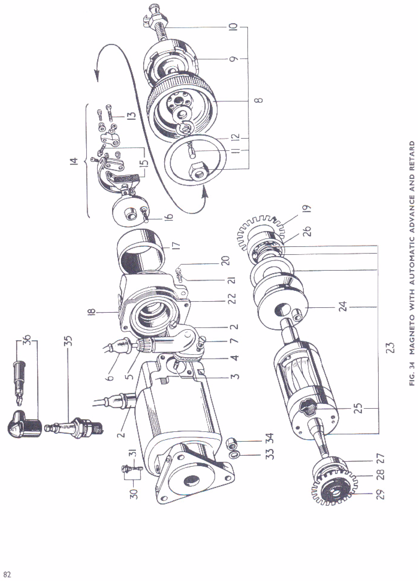 CONTACT SET LUCAS MAG BRS