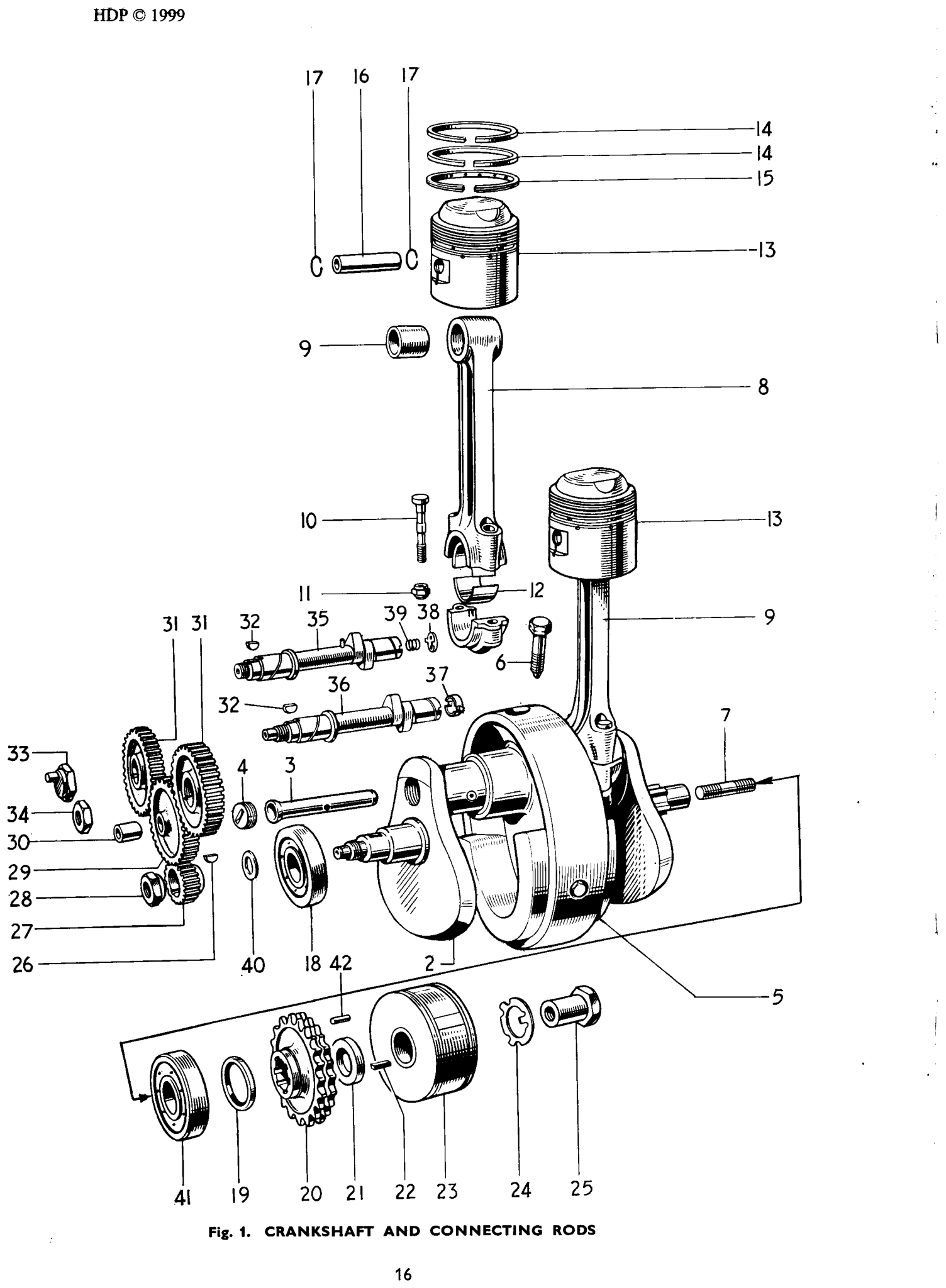 EXHAUST CAMSHAFT