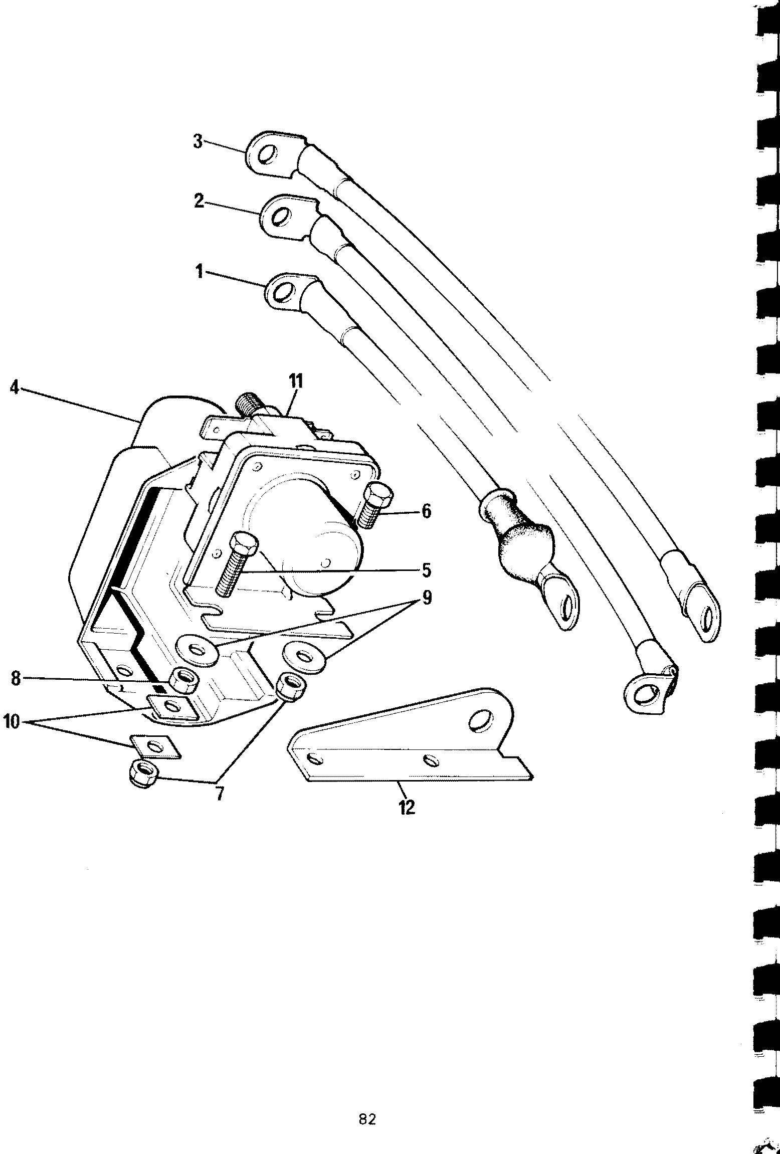 Lead-starter to solenoid