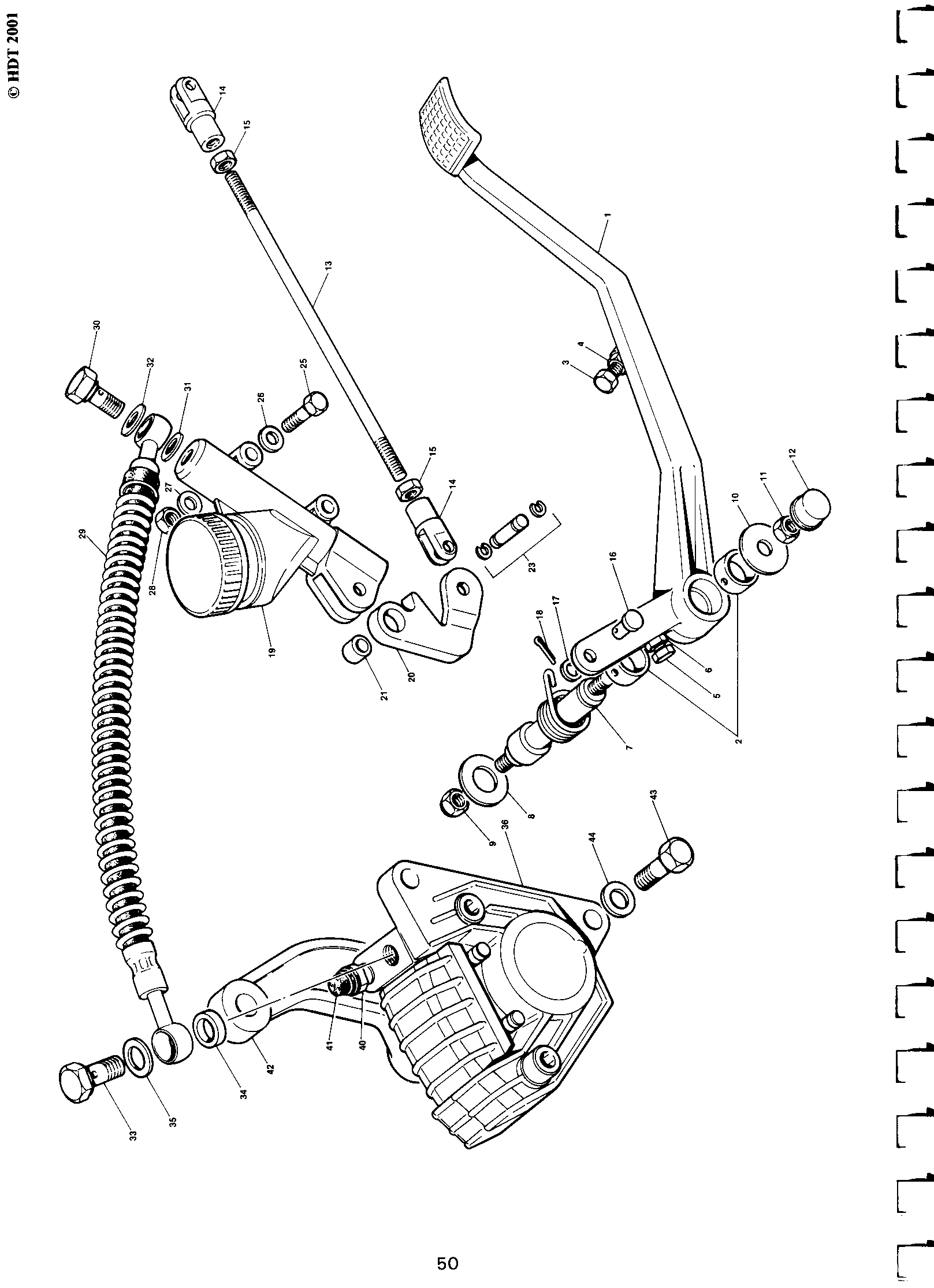 REAR MASTER CYLINDER
