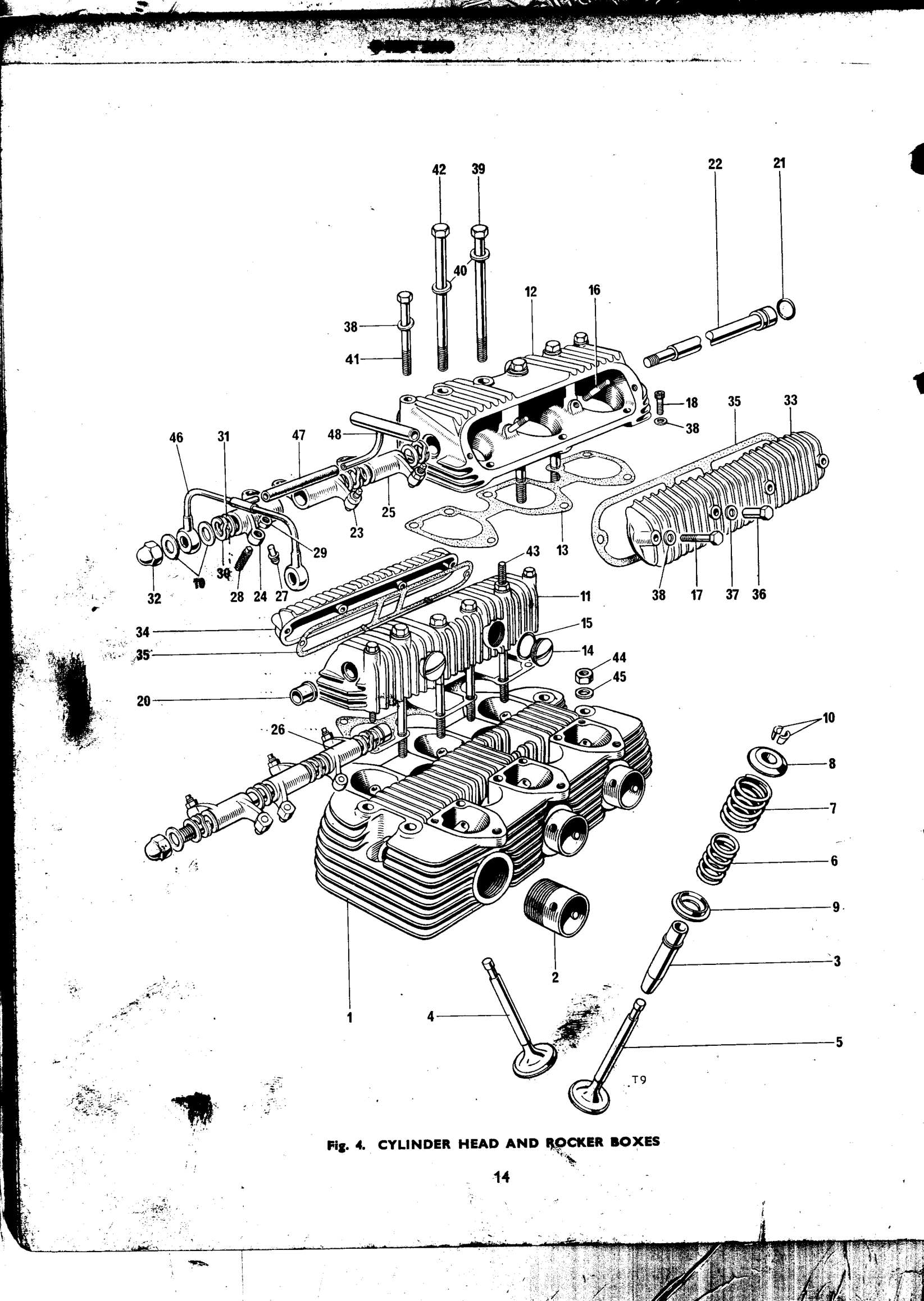 ROCKER LEVER, T.S. INLET/CENTRE EXHAUST