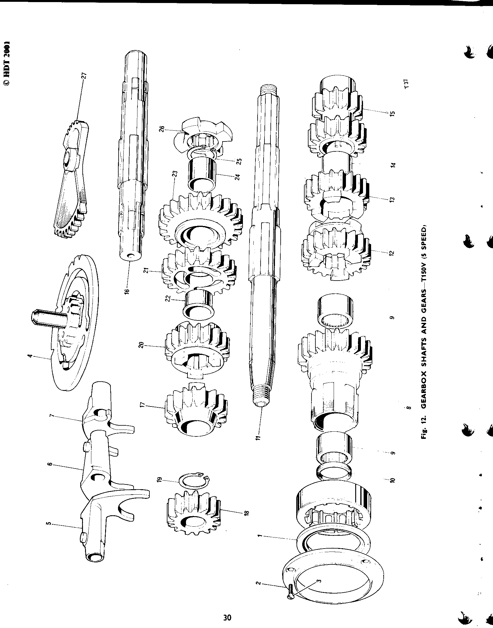 GEAR,EARLY 5 SPEED L/S 2ND