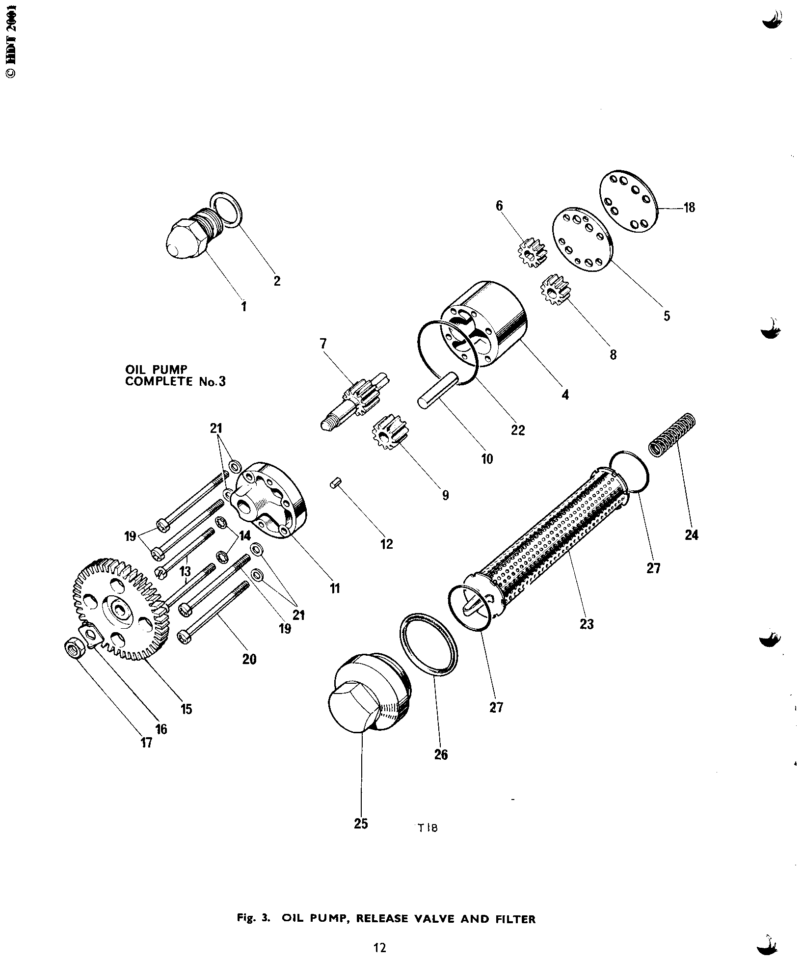 OIL RELEASE VALVE T150